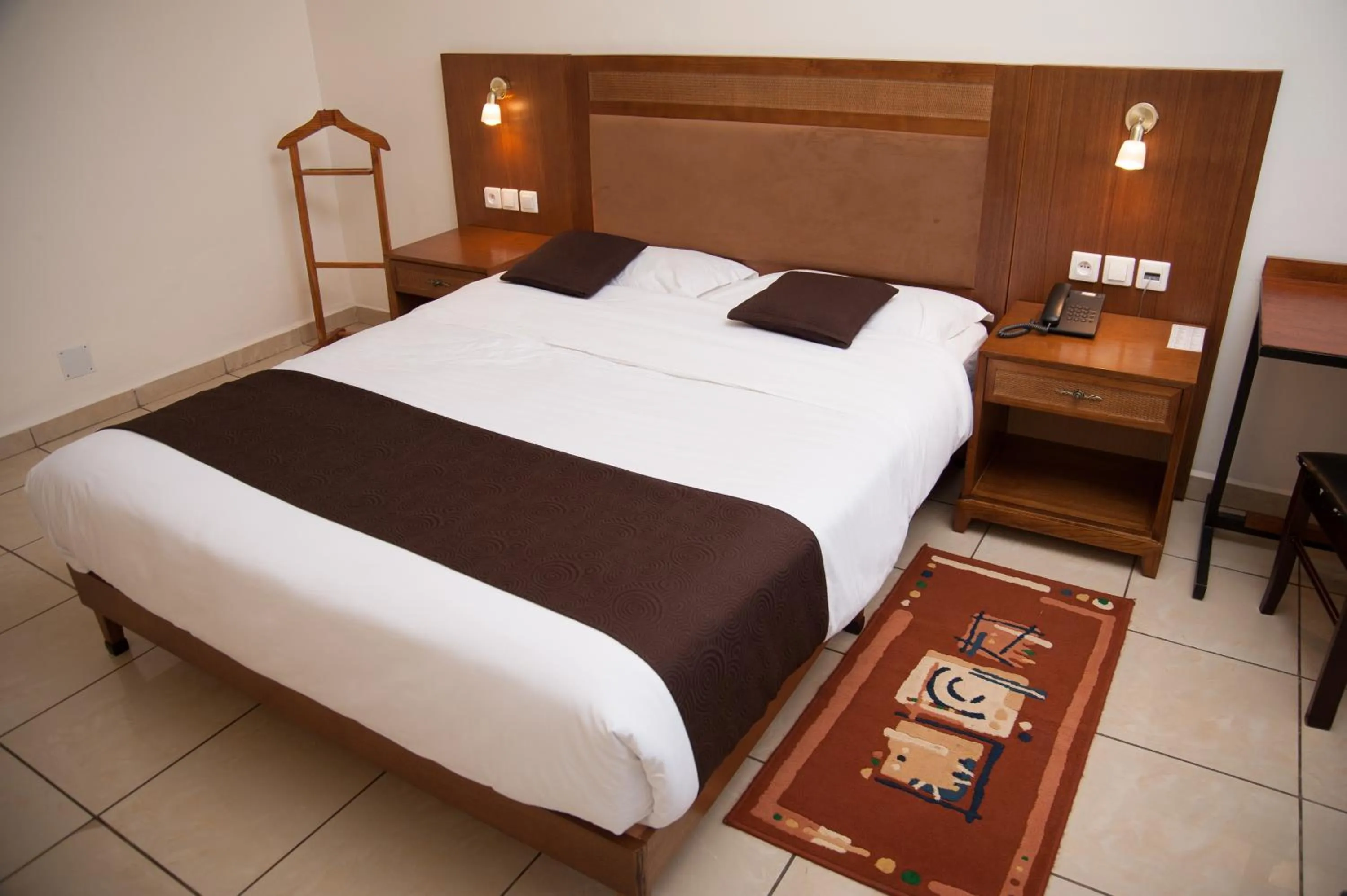 Bedroom in Motel d'Antananarivo