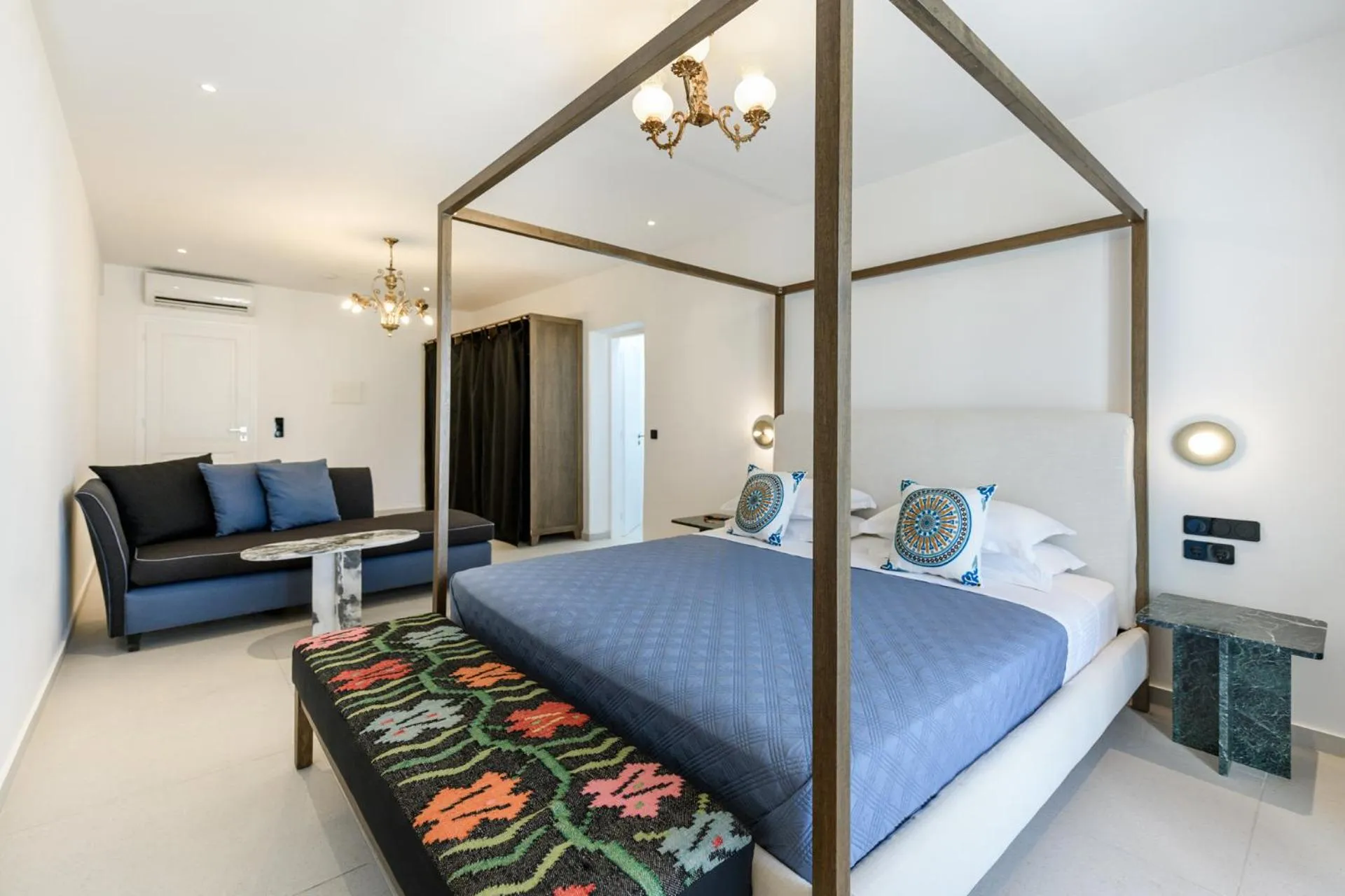 Bedroom, Bed in Kallisti Paros