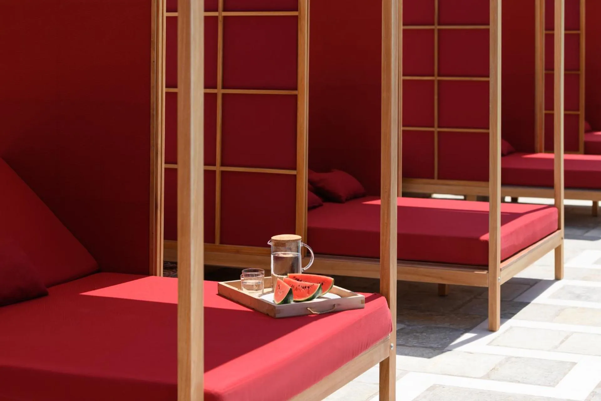 Swimming pool in Kallisti Paros