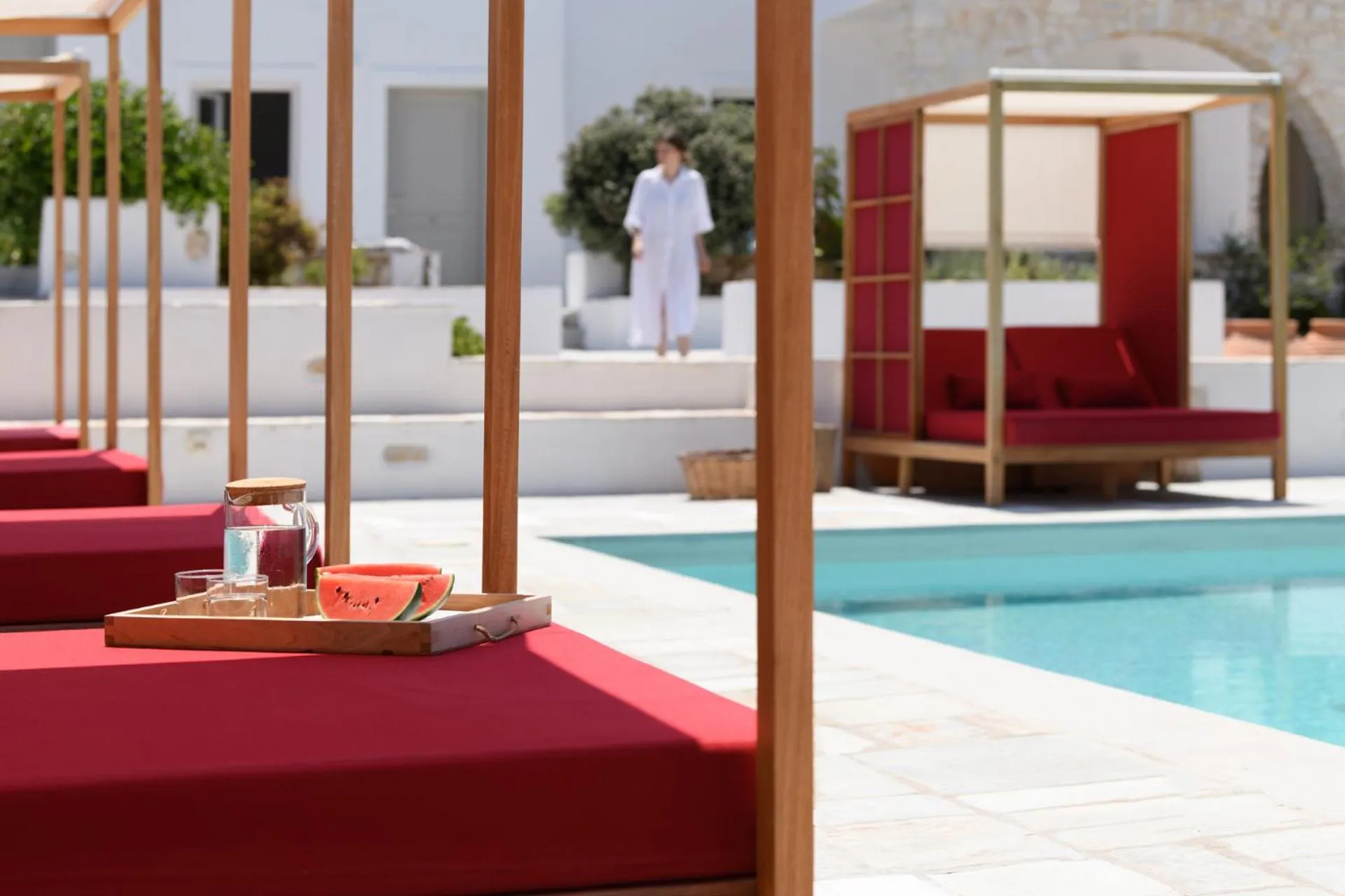 Swimming pool in Kallisti Paros