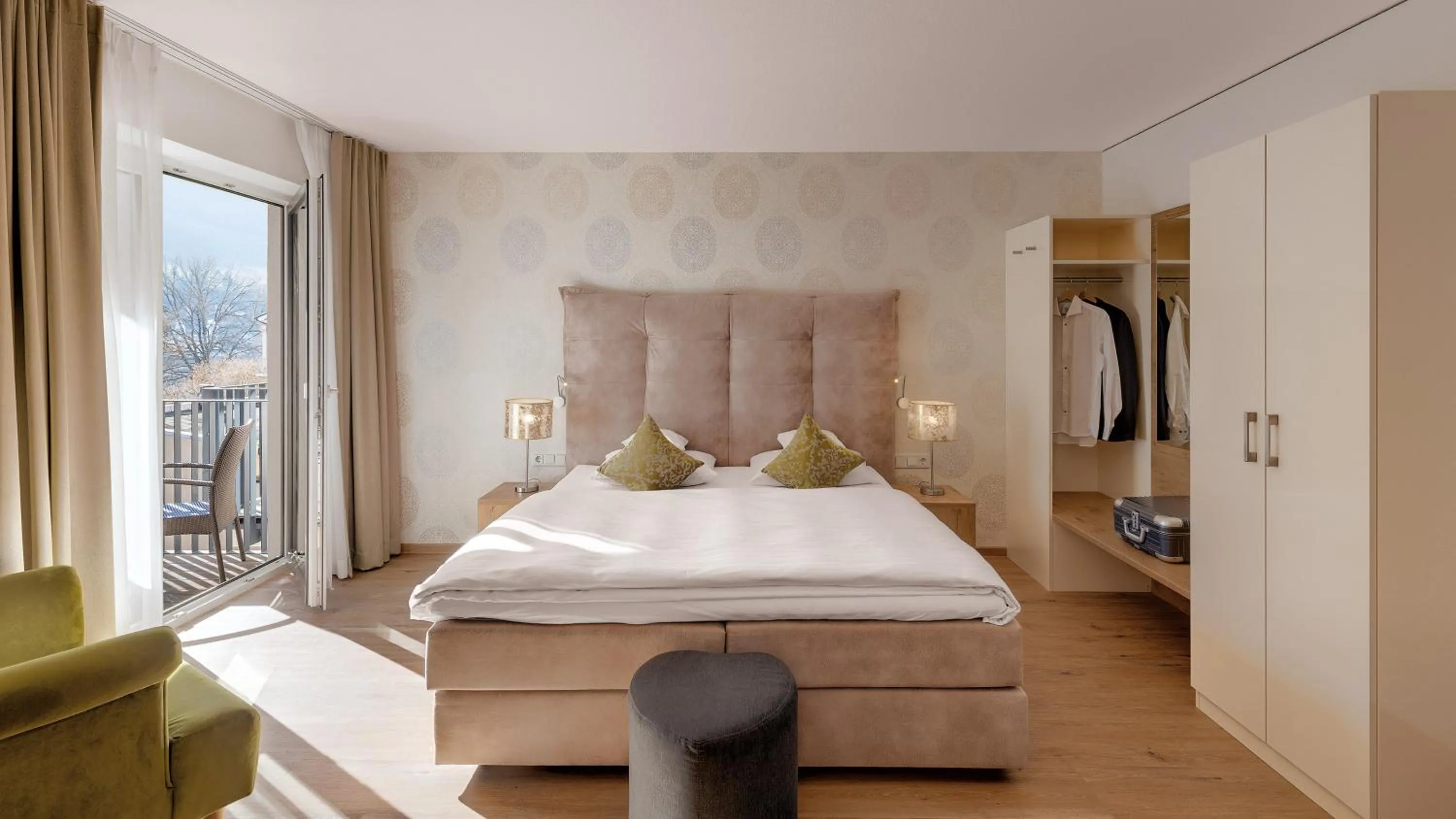 Bed in Hotel Moselauen