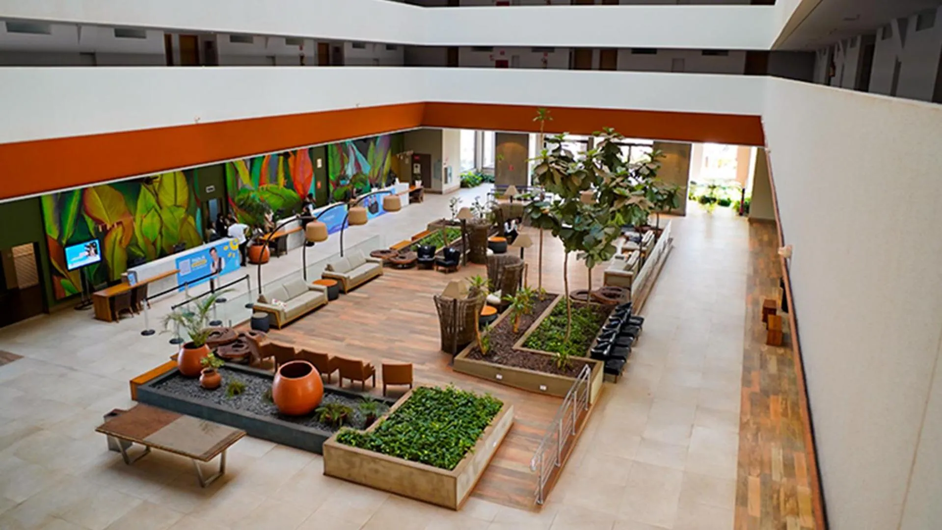 Seating area in Hot Beach Resort