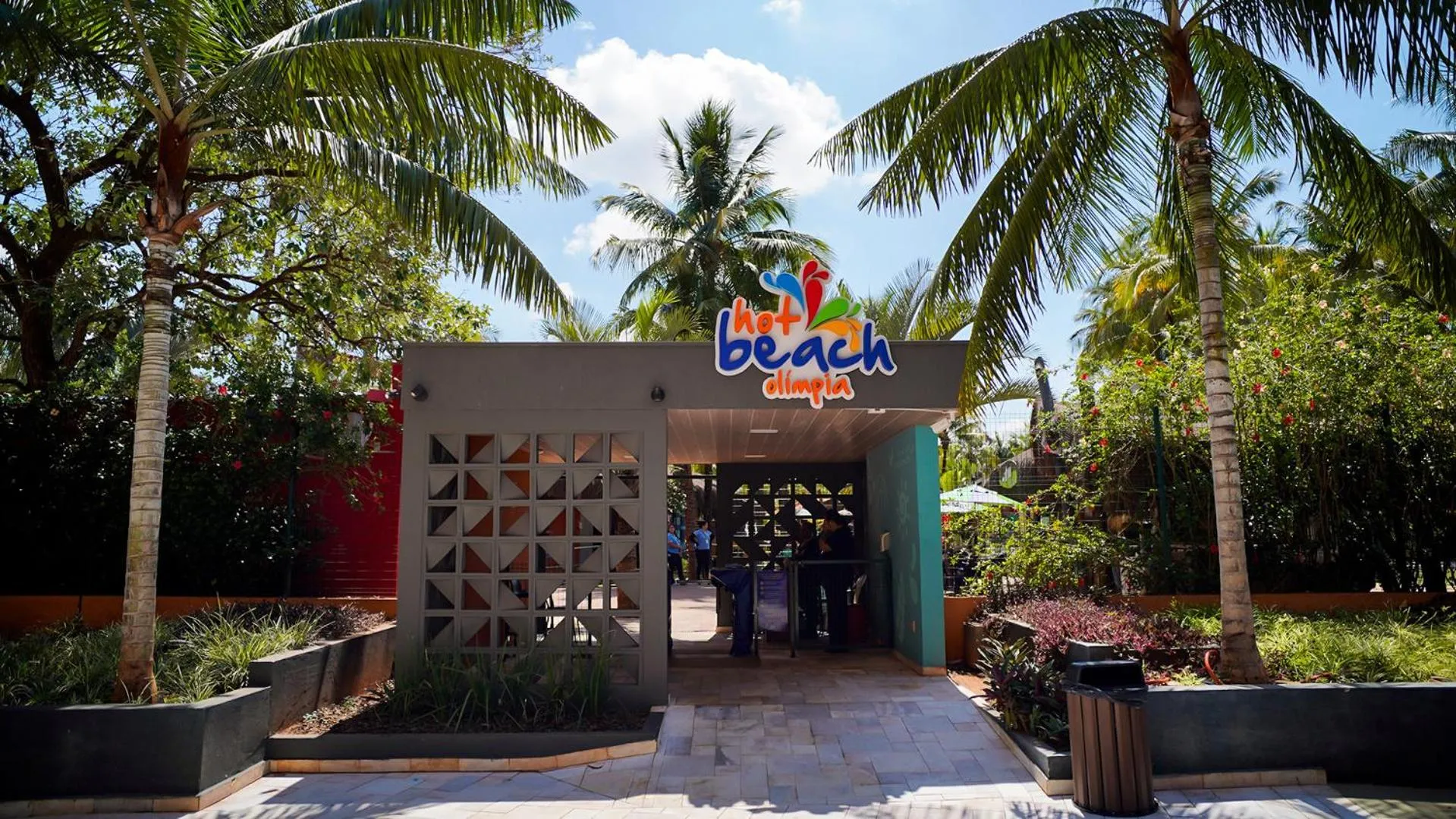 Aqua park in Hot Beach Resort