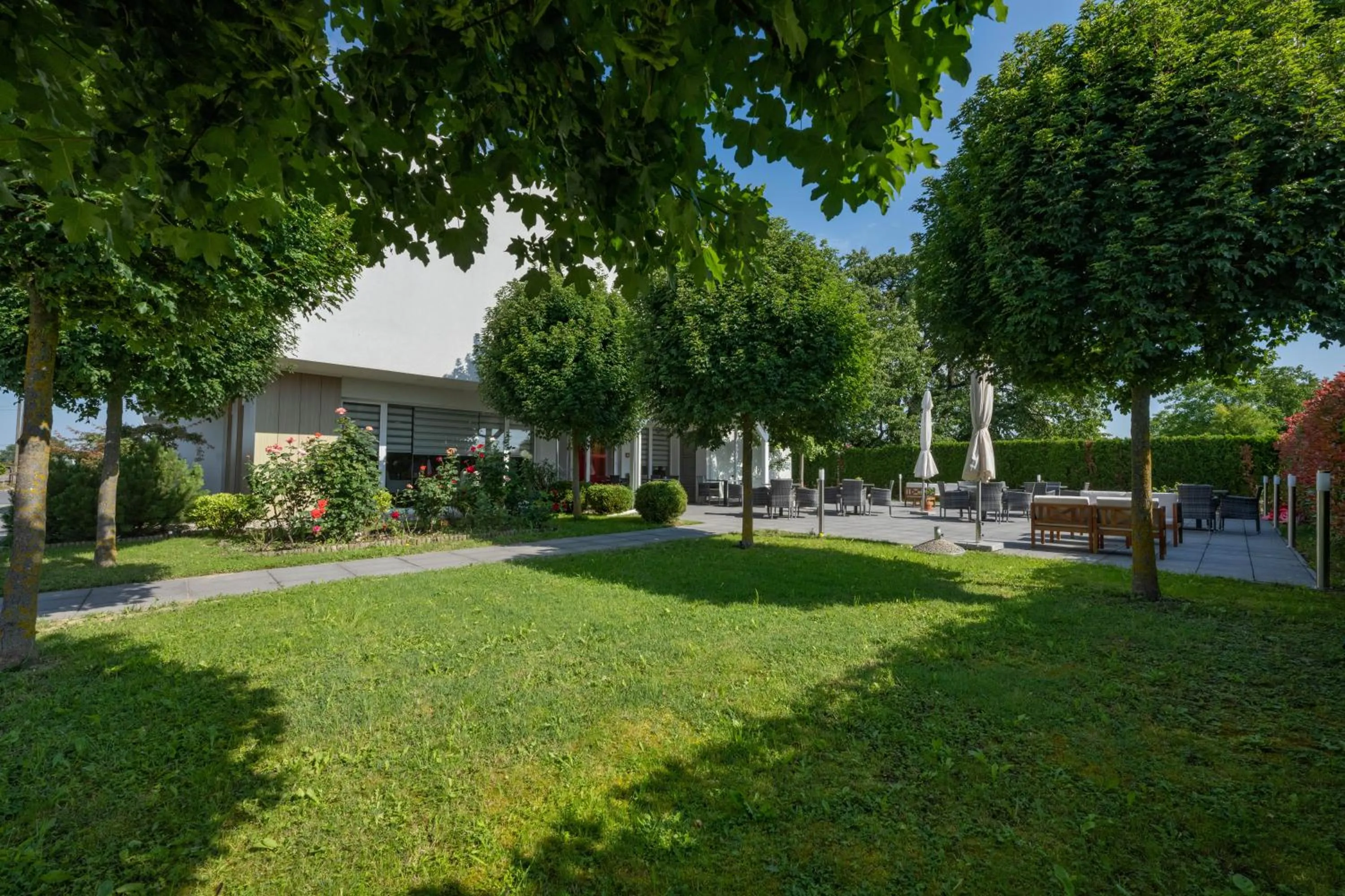 Garden in Hotel Magdalena