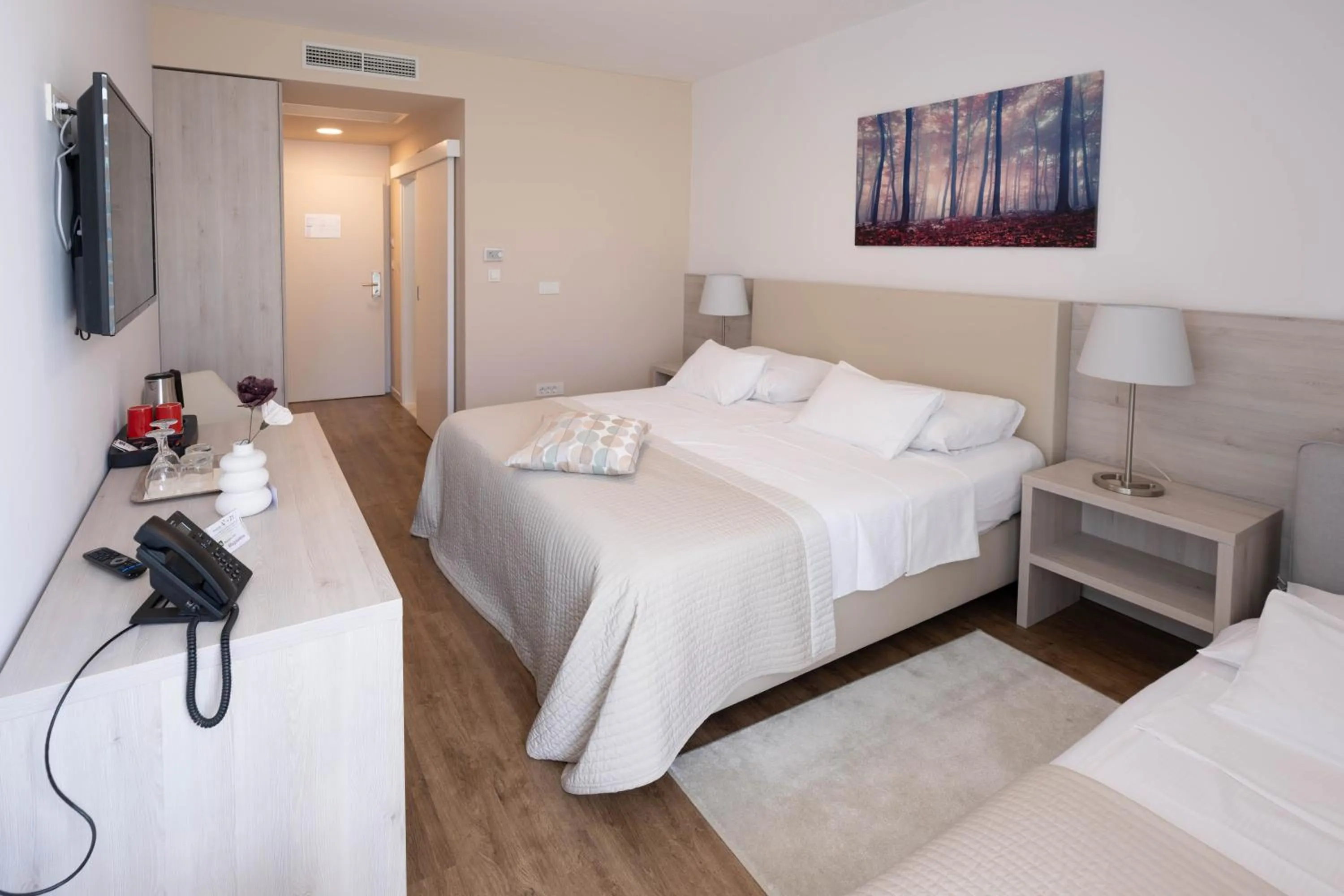 Bedroom, Bed in Hotel Magdalena