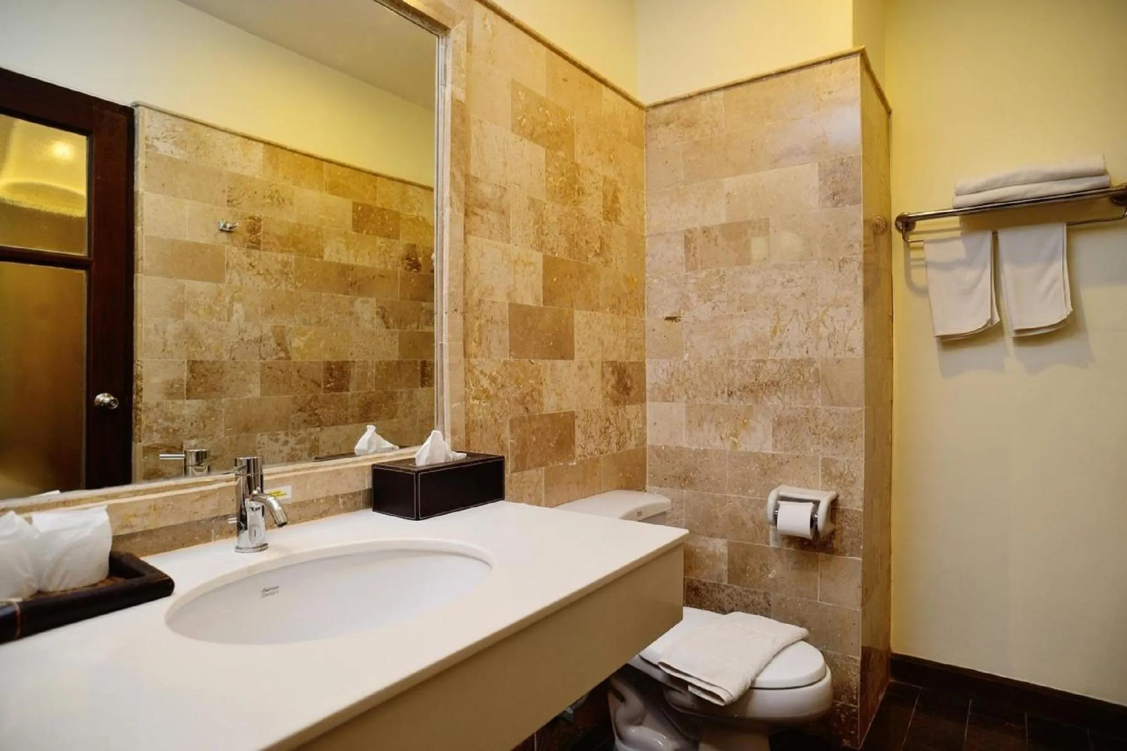 Bathroom in Kamala Beachfront Apartment