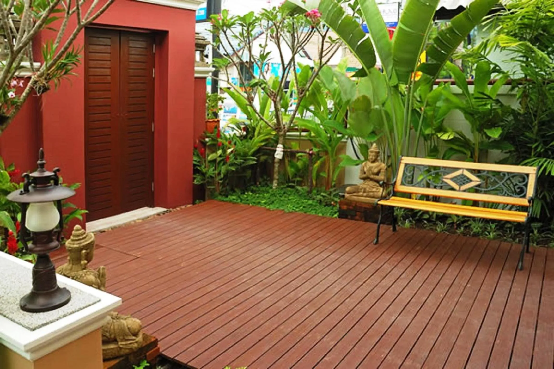 Balcony/Terrace in Kamala Beachfront Apartment