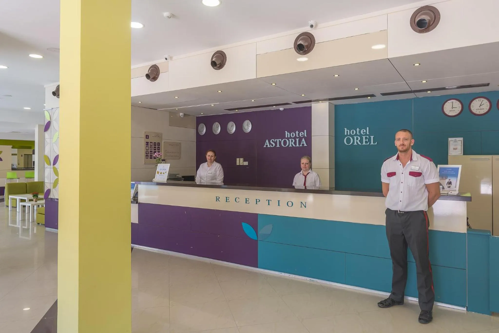 Staff in MPM Astoria Hotel - Ultra All Inclusive