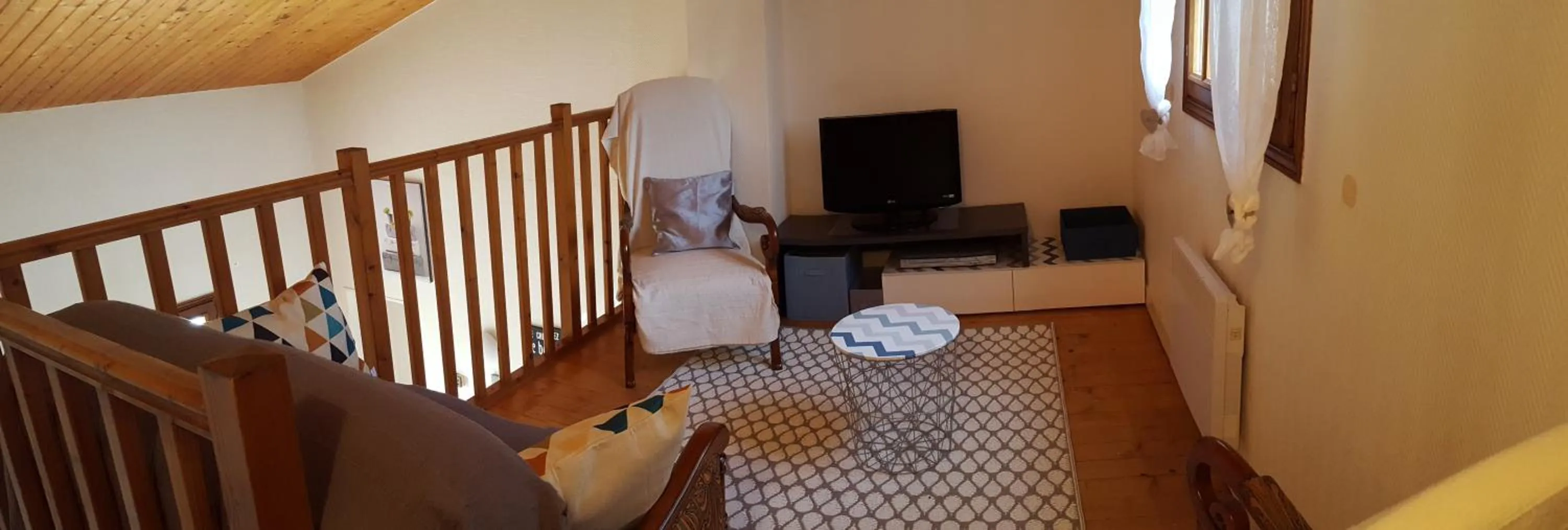 Living room in L'Abri d'Emilie