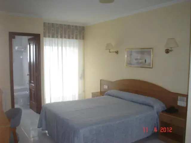 Bed in Hotel Piñeiro 2 Estrellas Superior Bed in Hotel Piñeiro 2 Estrellas Superior