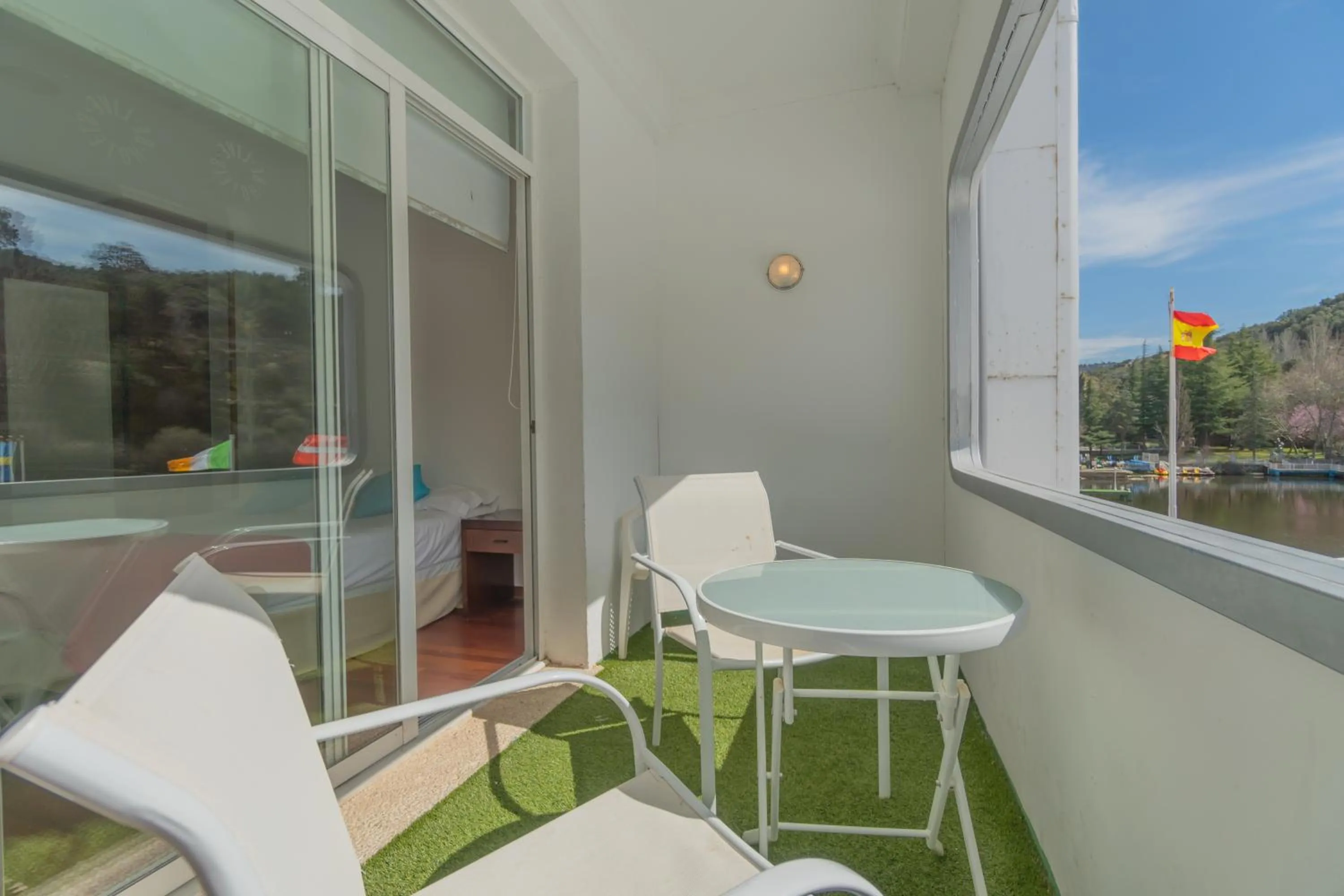 Patio in Hotel Náyade