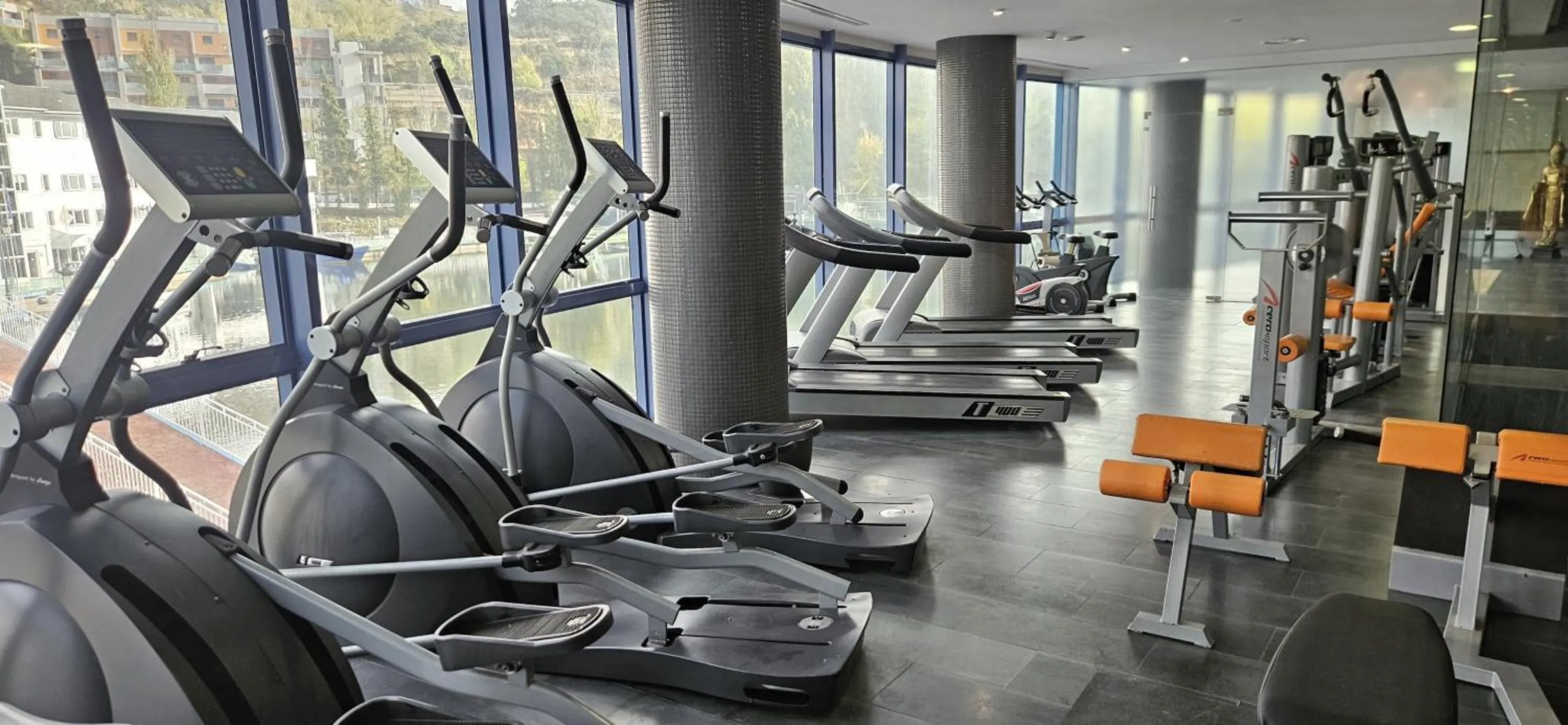 Fitness centre/facilities in Hotel Náyade