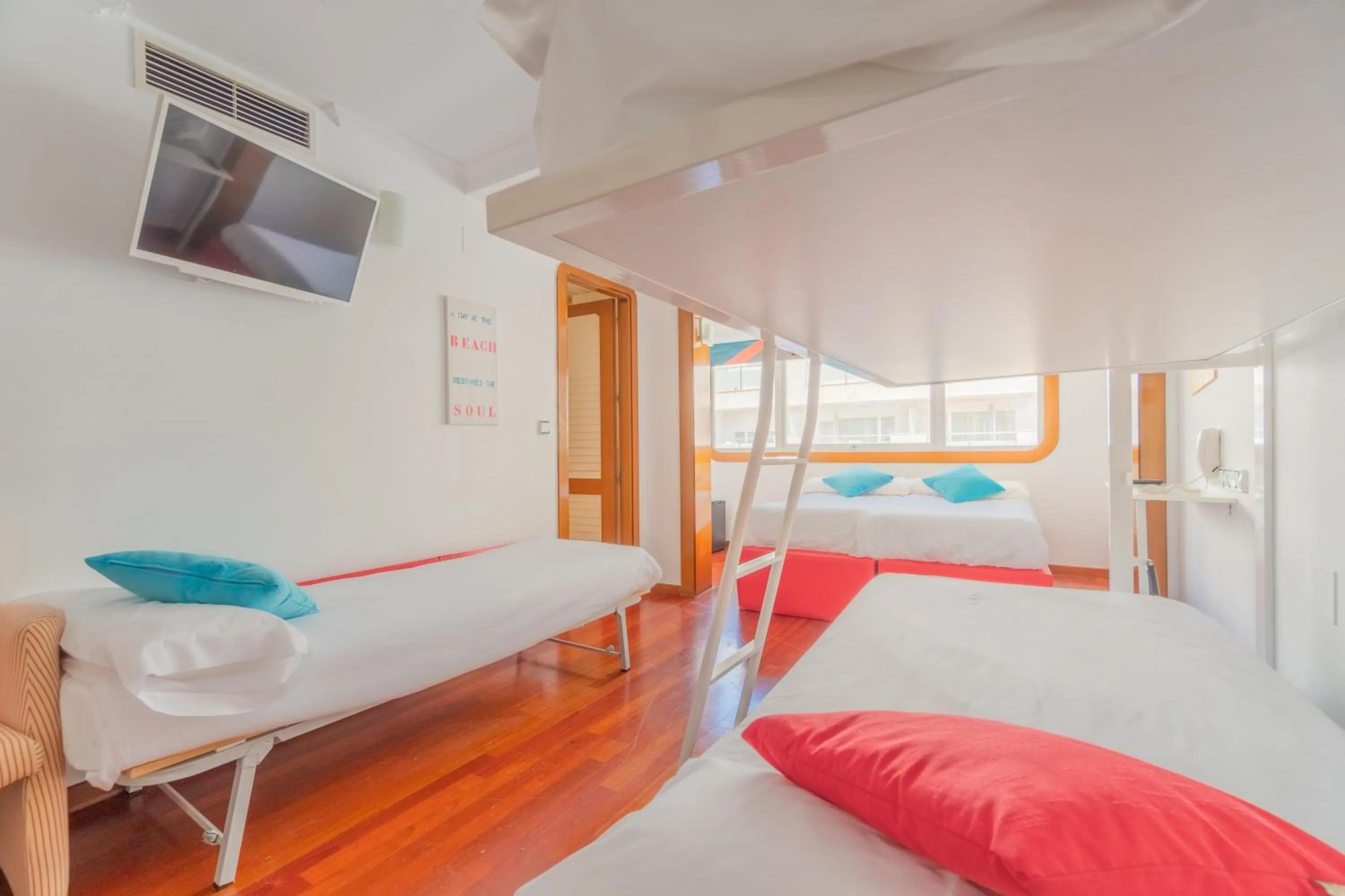 Bed in Hotel Náyade