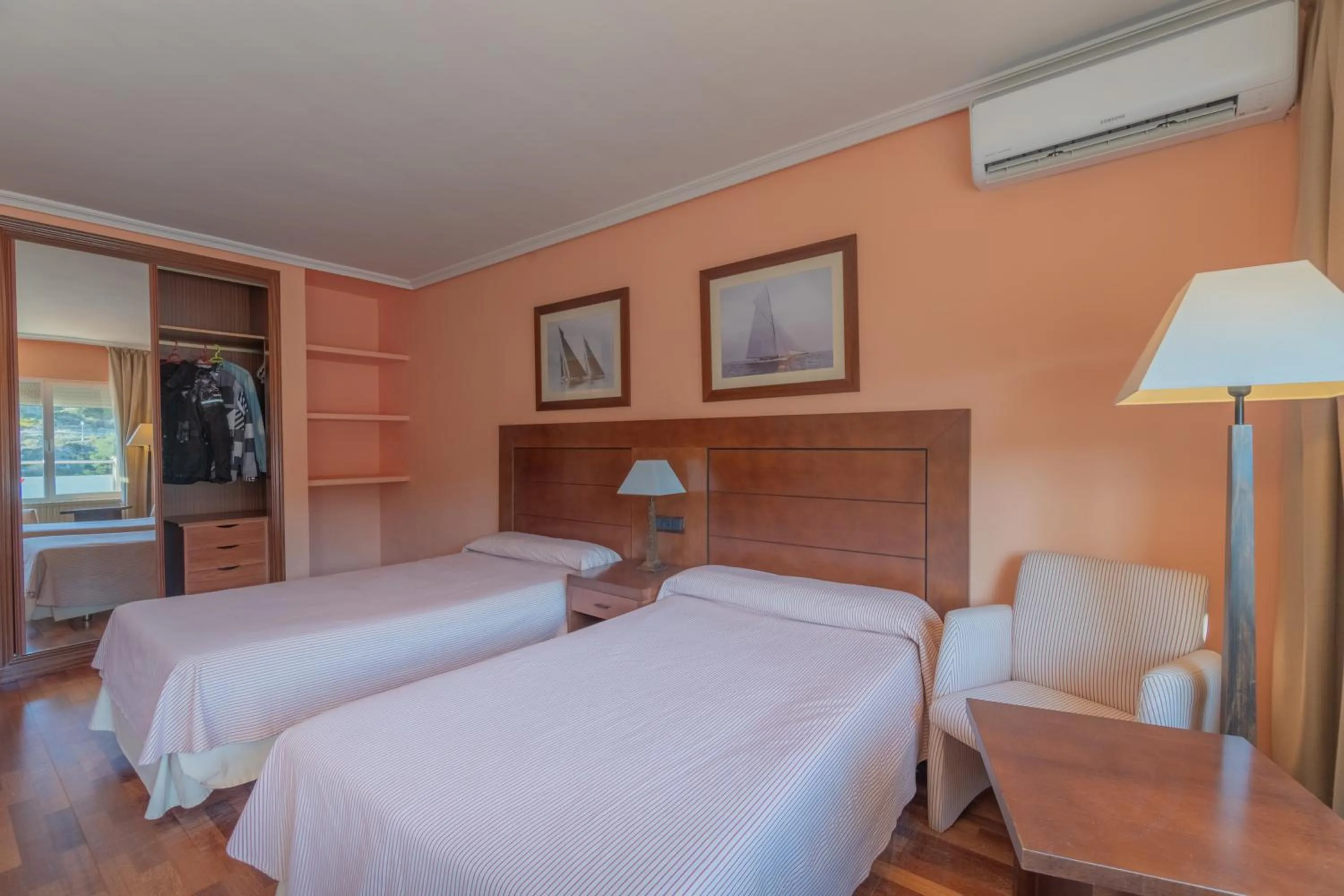 Bed in Hotel Náyade