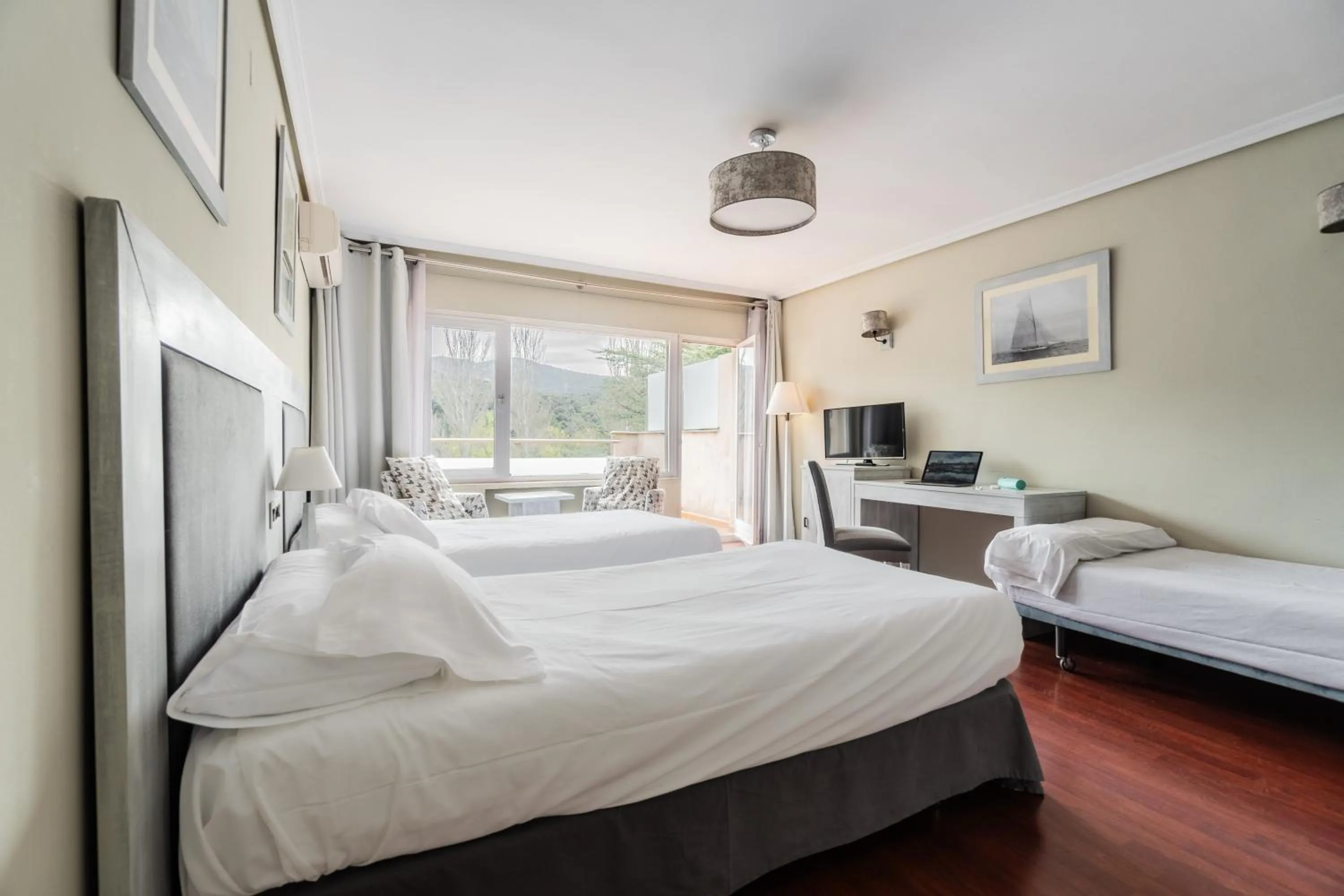 Bed in Hotel Náyade