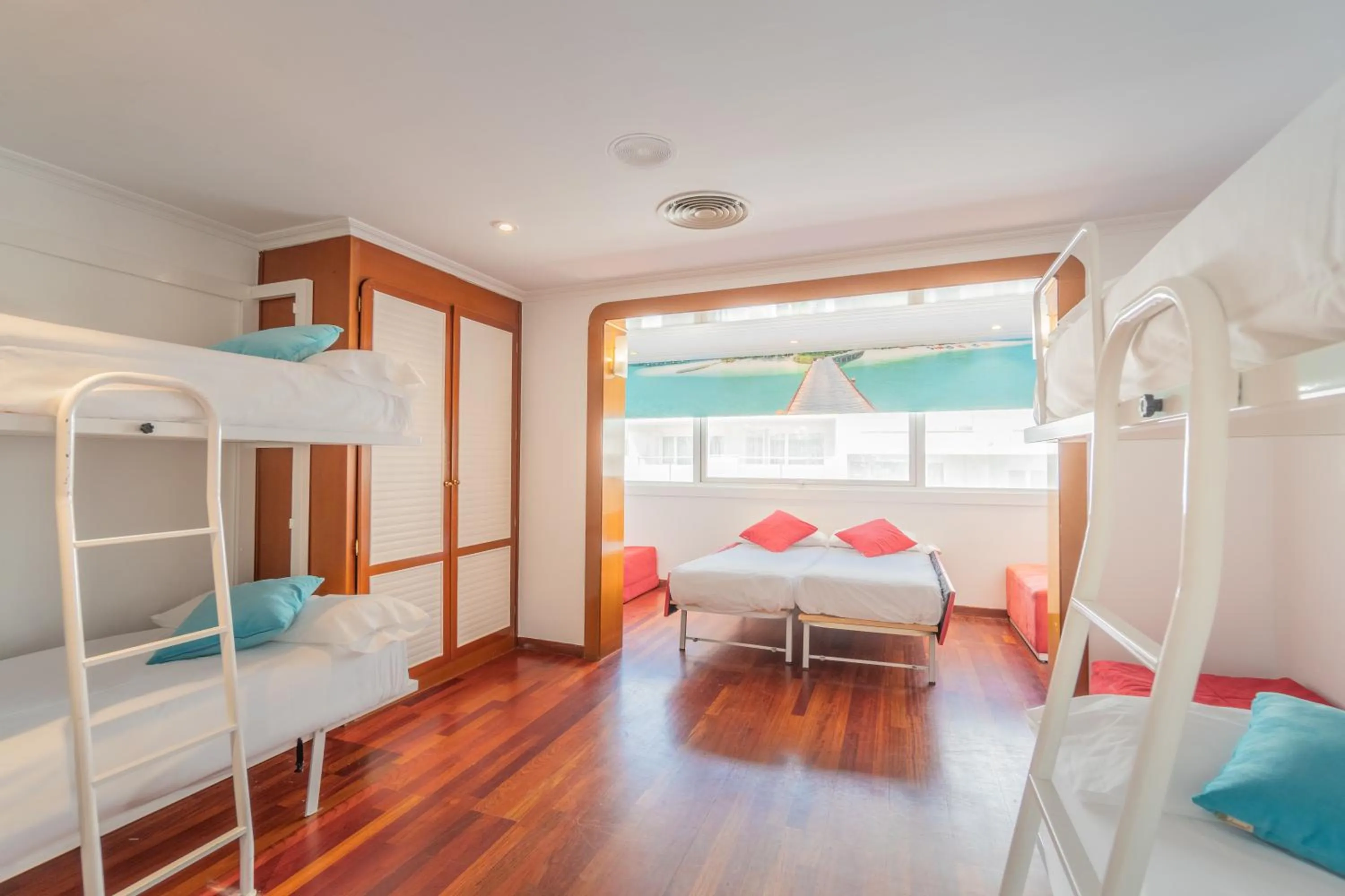 Bed in Hotel Náyade