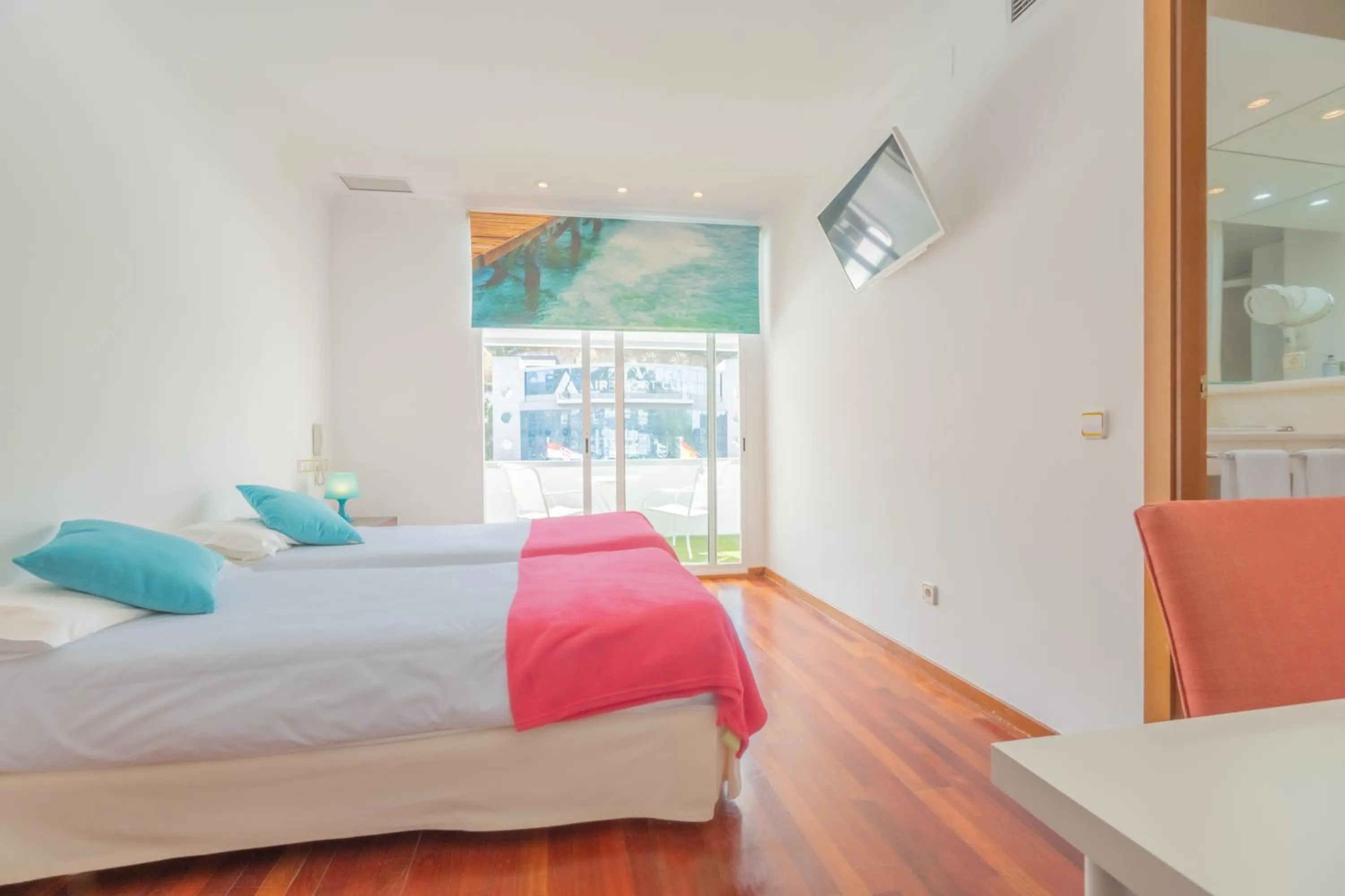 Bed in Hotel Náyade