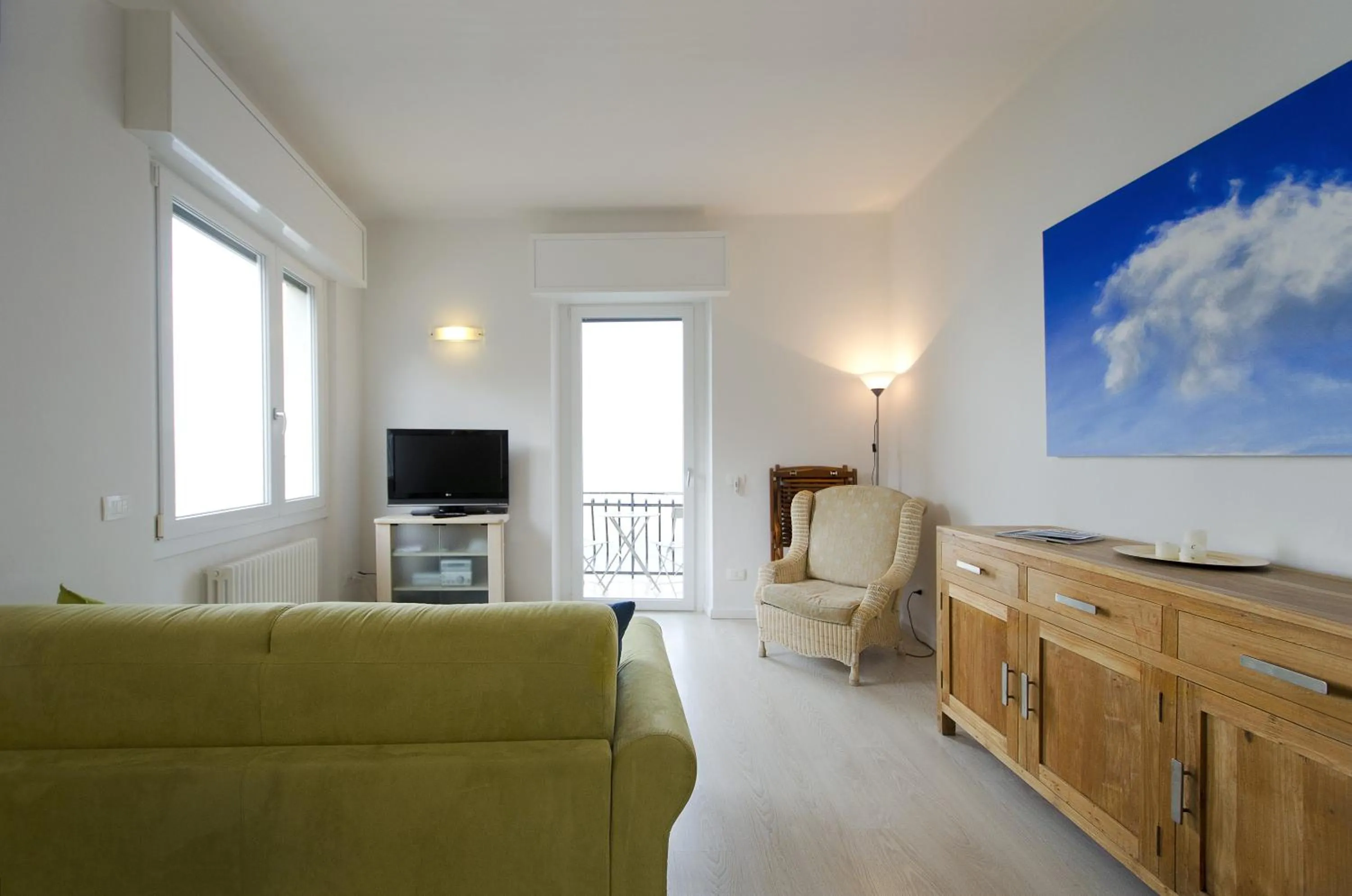 Living room in Appartamento a 5 metri dal lago