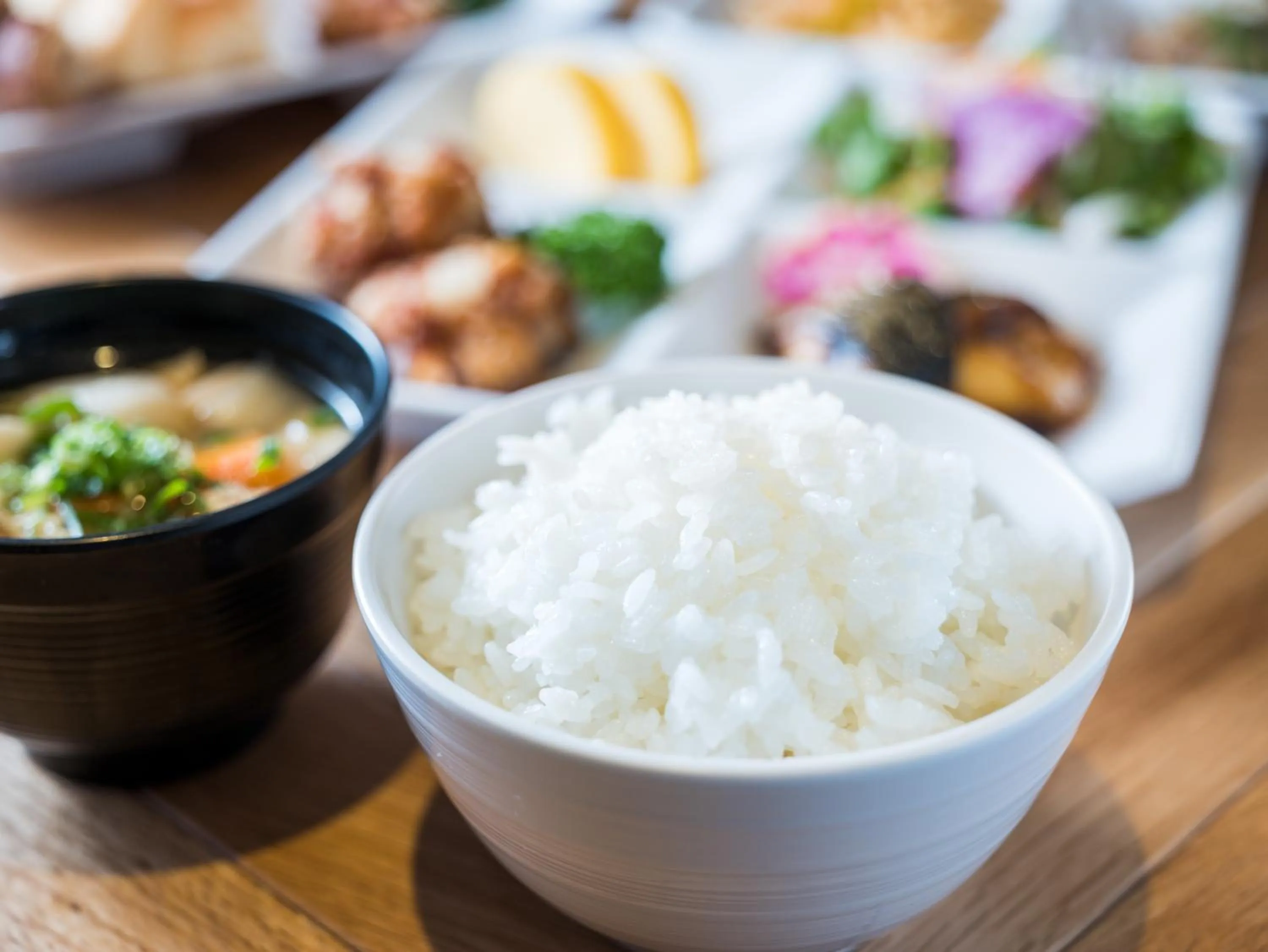 Buffet breakfast in Super Hotel Takamatsu Tamachi