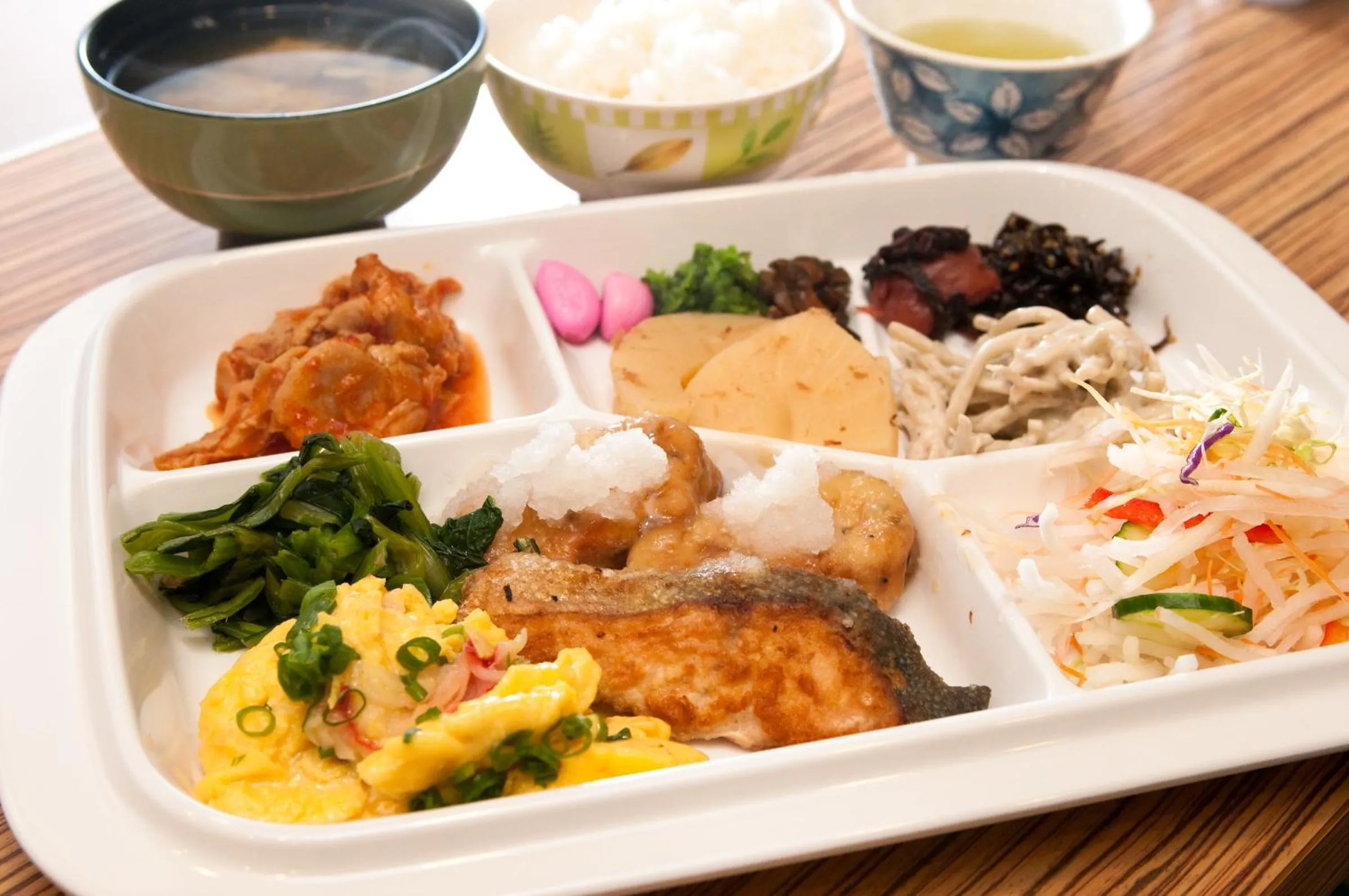 Breakfast in Super Hotel Niihama