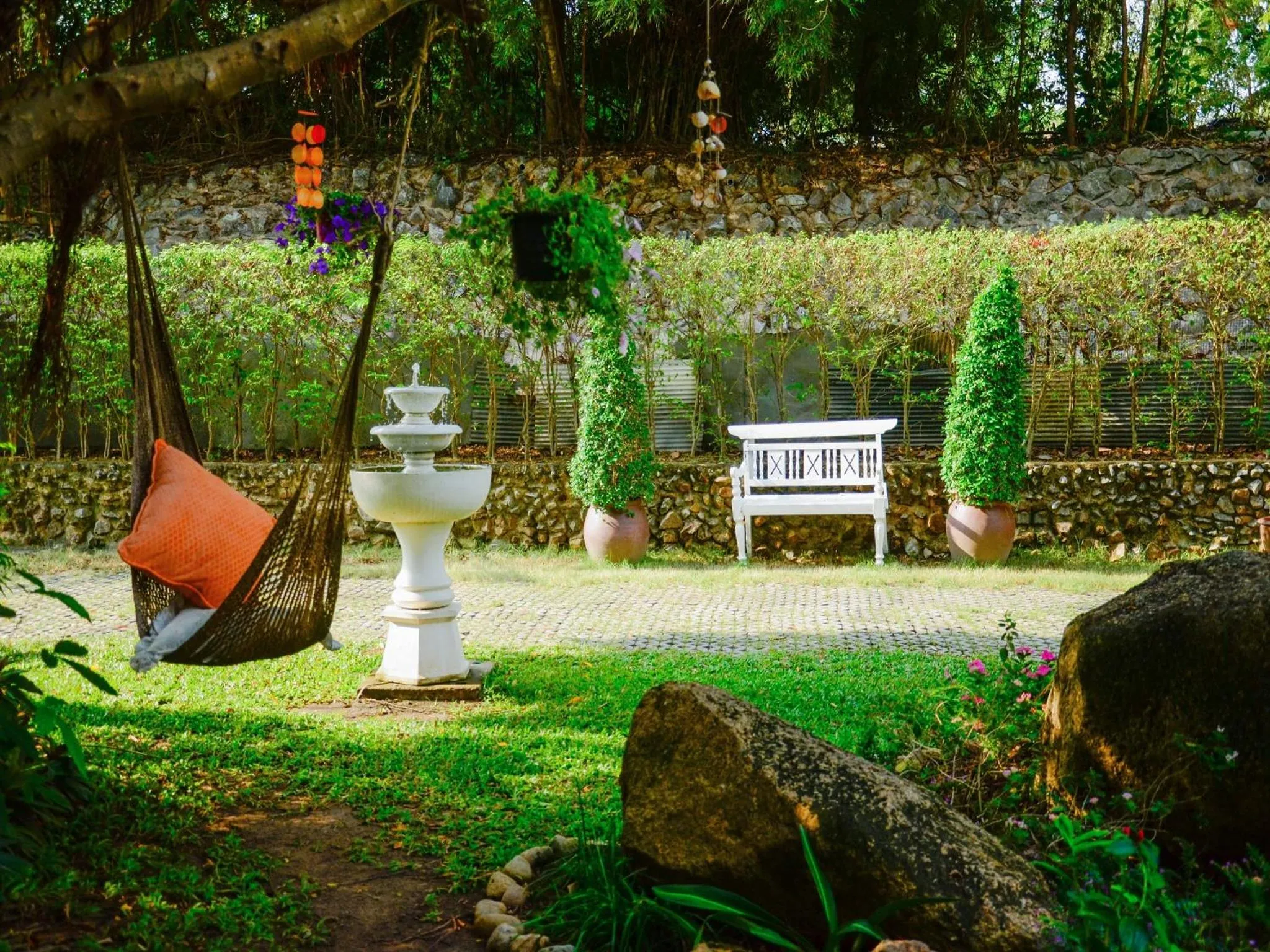 Garden in Banyan House Samui bed and breakfast (Adult Only)