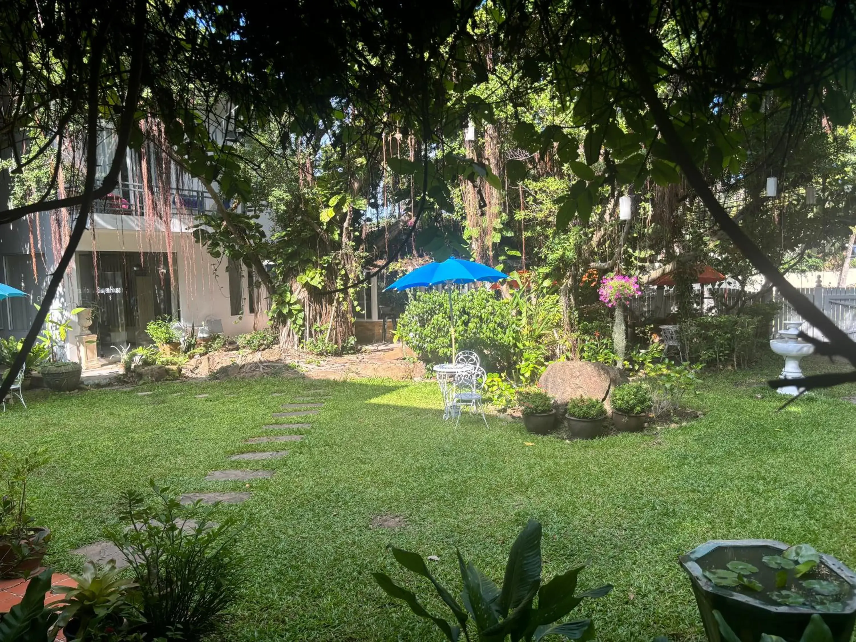 Garden view in Banyan House Samui bed and breakfast (Adult Only) Garden view in Banyan House Samui bed and breakfast (Adult Only)