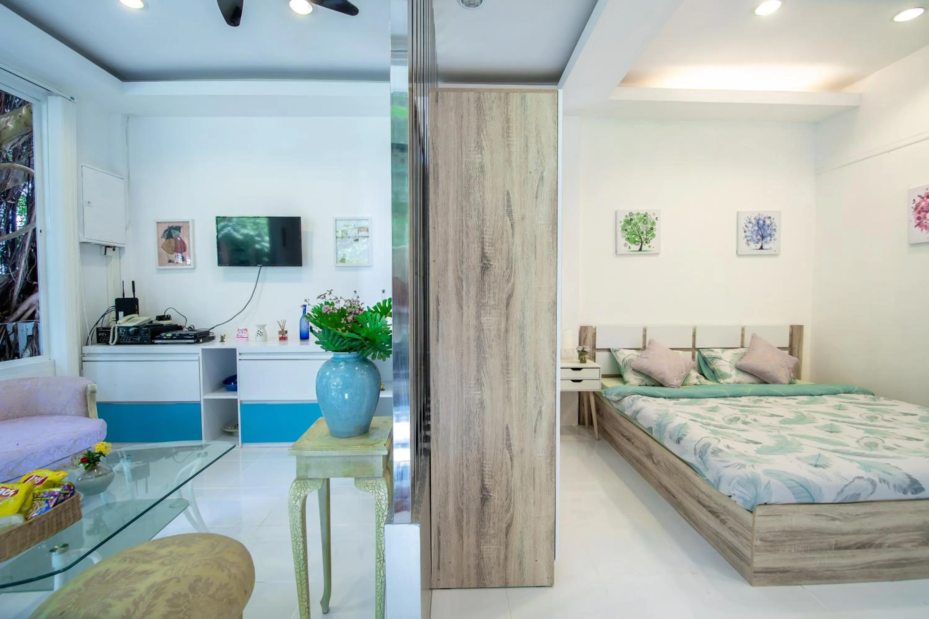 Photo of the whole room, Bed in Banyan House Samui bed and breakfast (Adult Only)