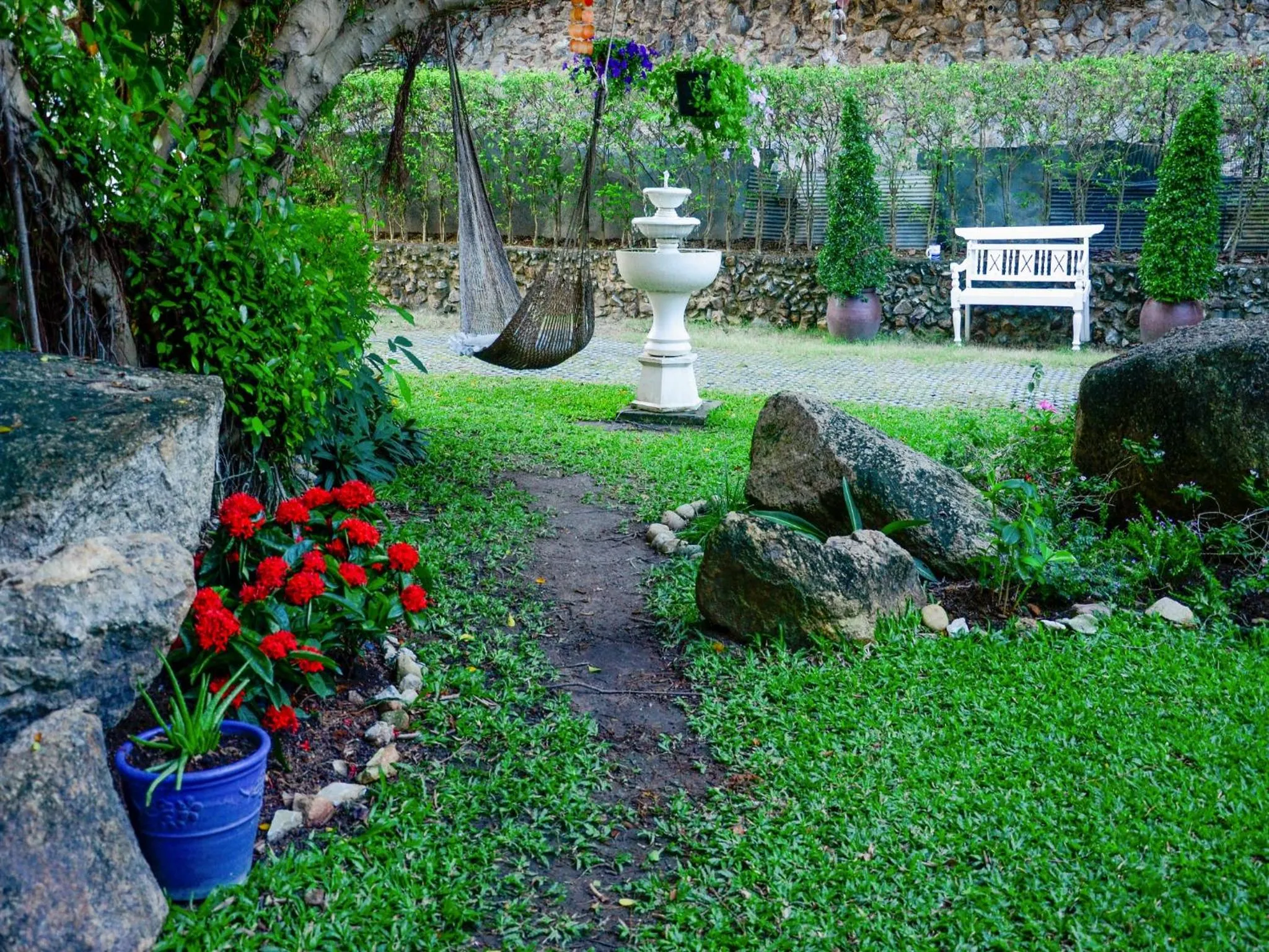 Garden in Banyan House Samui bed and breakfast (Adult Only)