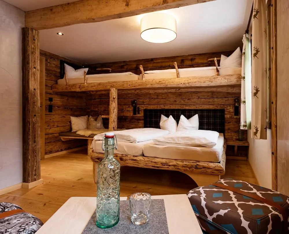 Bedroom, Bed in Auenhütte