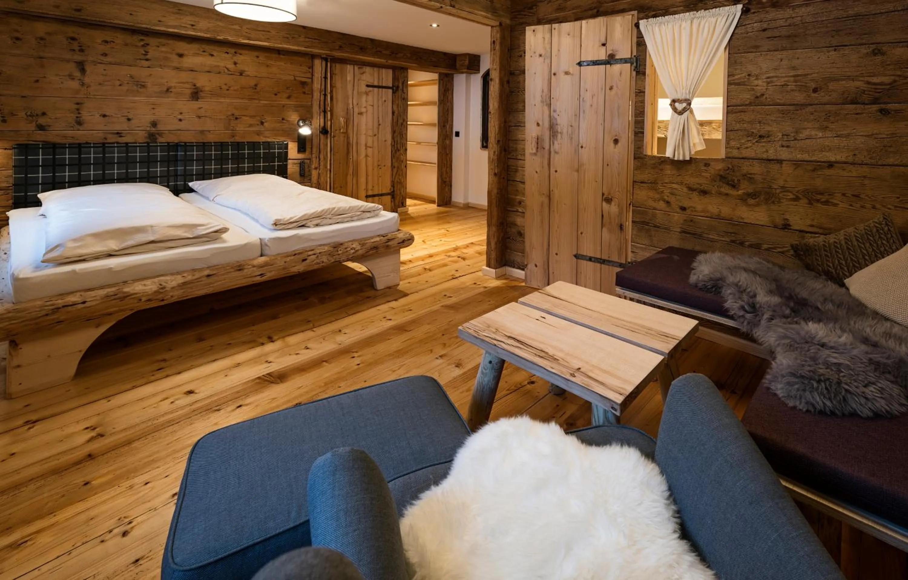 Bed in Auenhütte