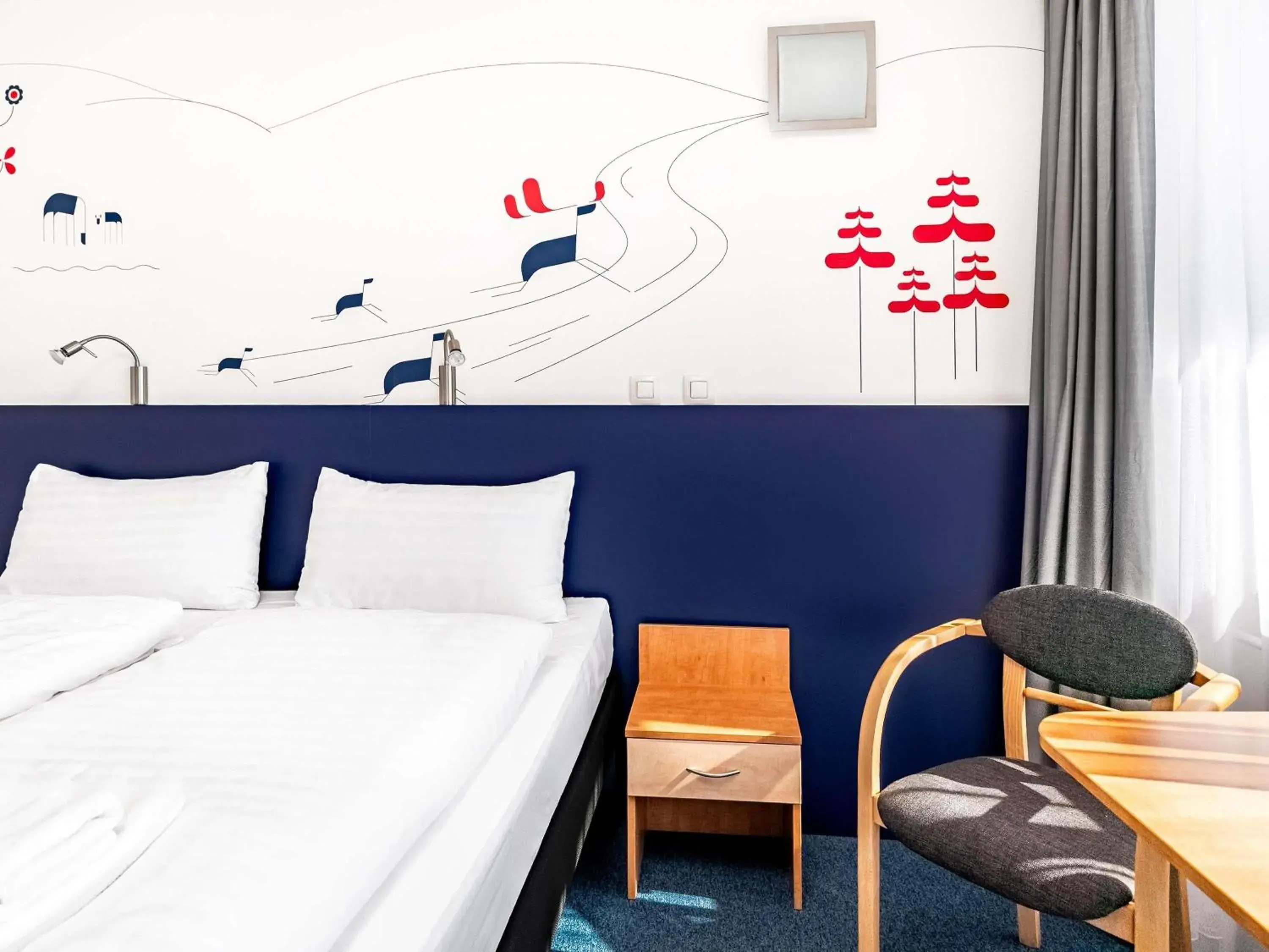 Bedroom, Bed in ibis Styles Relax Roznov pod Radhostem Bedroom, Bed in ibis Styles Relax Roznov pod Radhostem