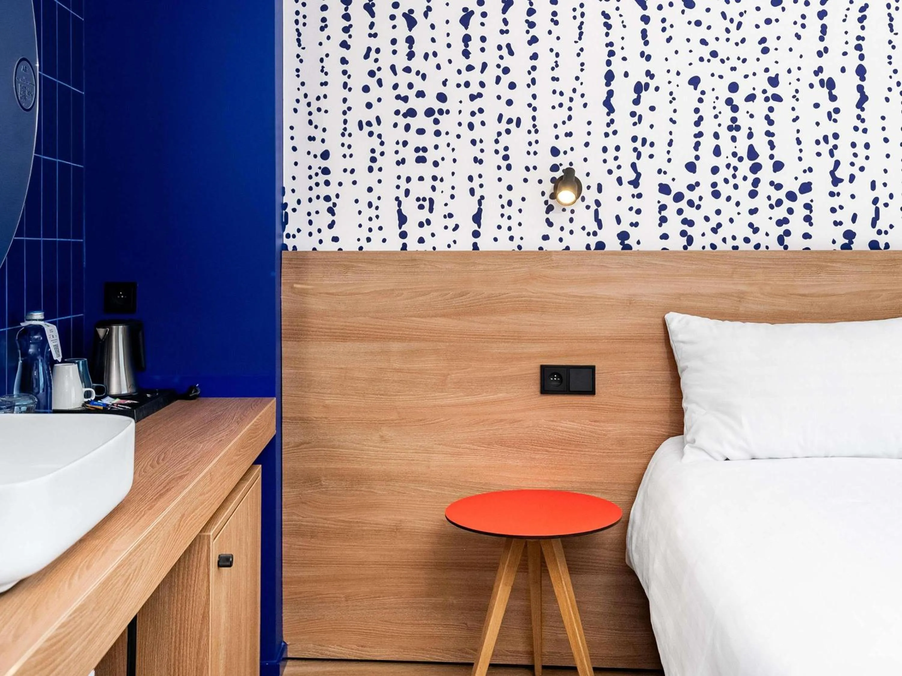 Bedroom, Bed in ibis Styles Relax Roznov pod Radhostem