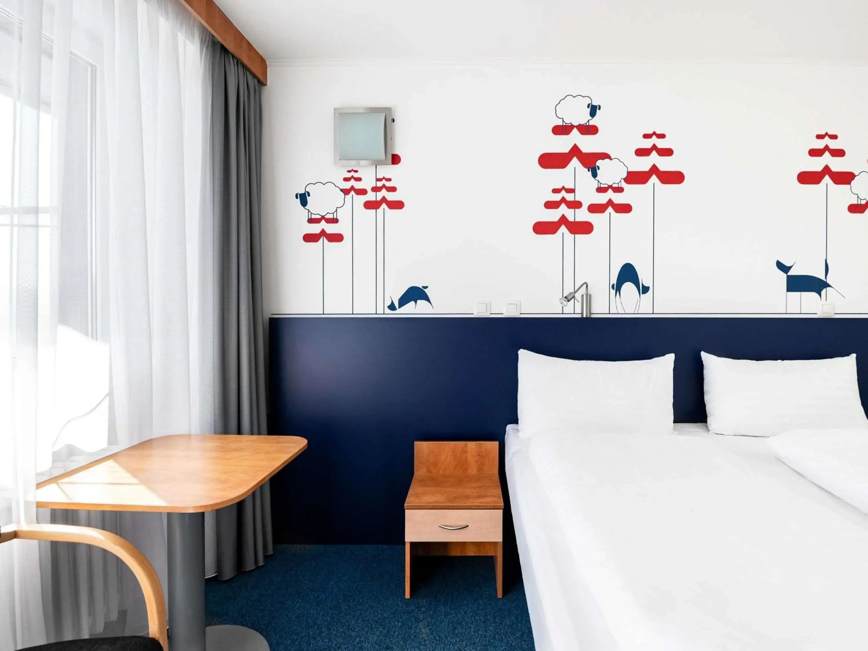 Bedroom, Bed in ibis Styles Relax Roznov pod Radhostem Bedroom, Bed in ibis Styles Relax Roznov pod Radhostem