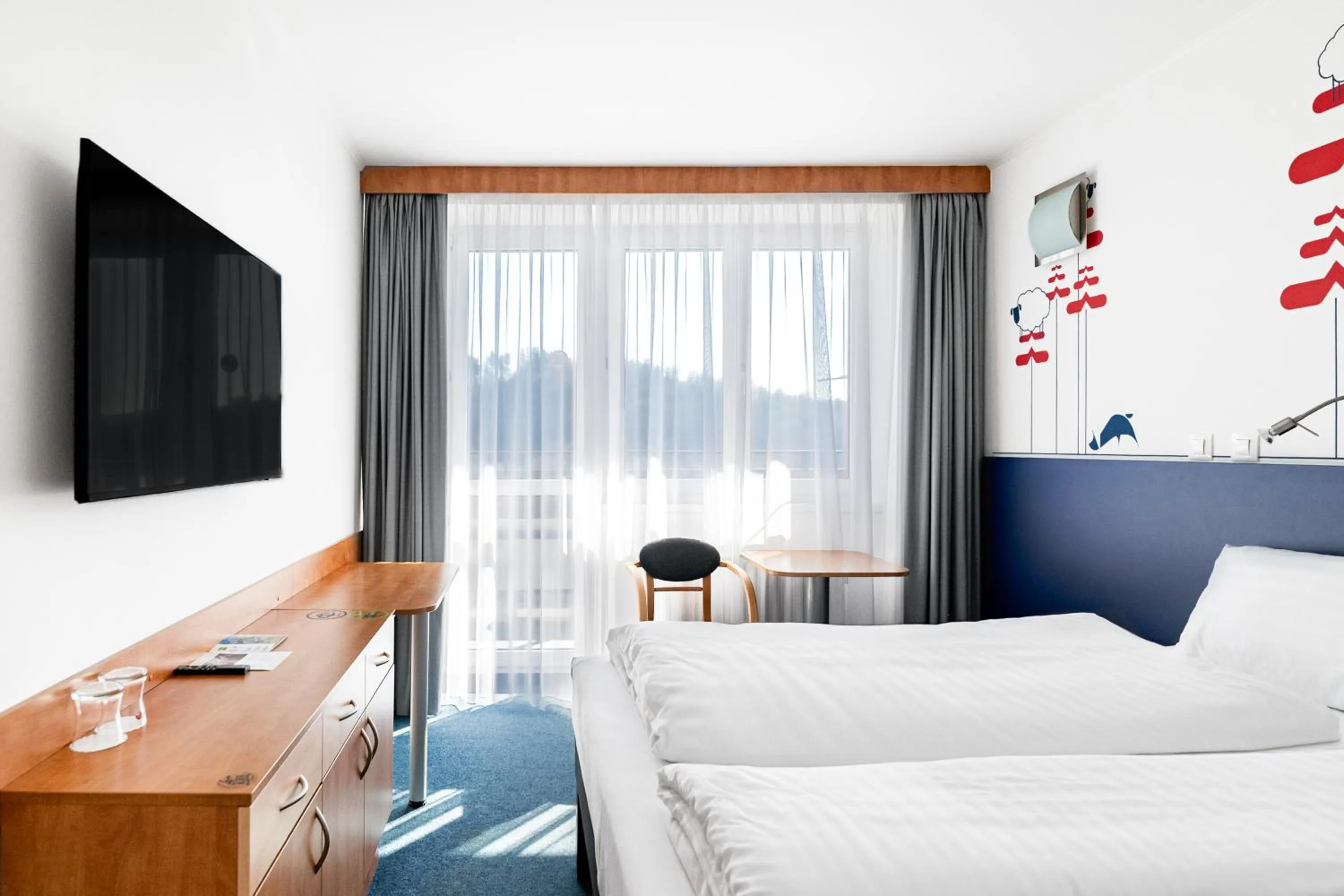 TV and multimedia, Bed in ibis Styles Relax Roznov pod Radhostem