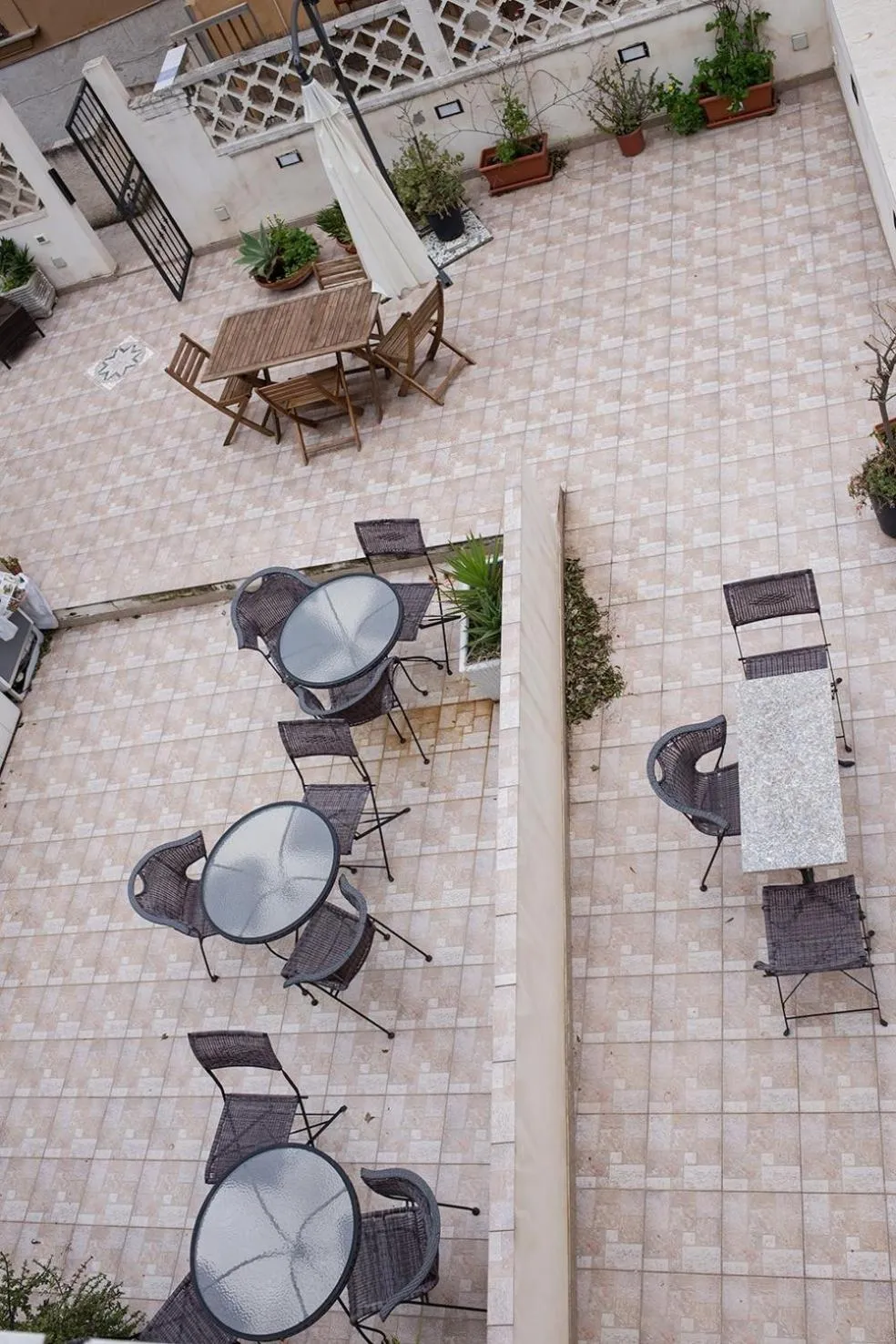 Bird's eye view in Residence Garibaldi