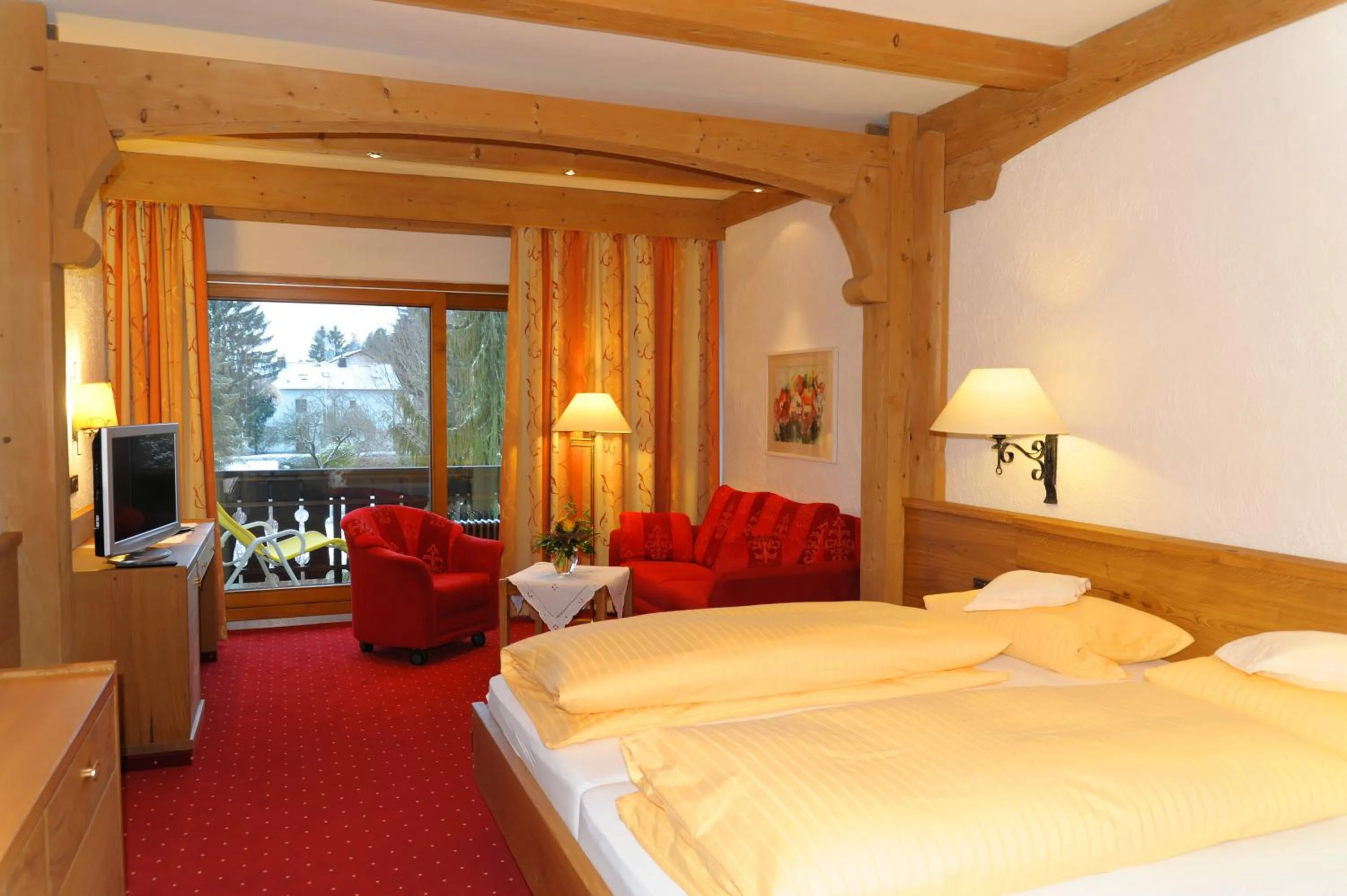 Spring, Bed in Kurhotel Eichinger