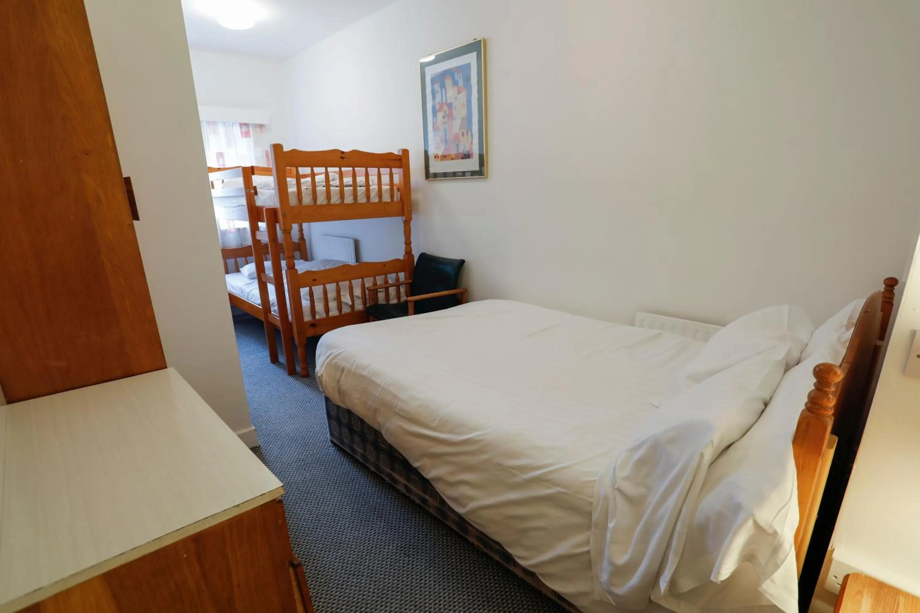 Bed in Atlantic Apartotel