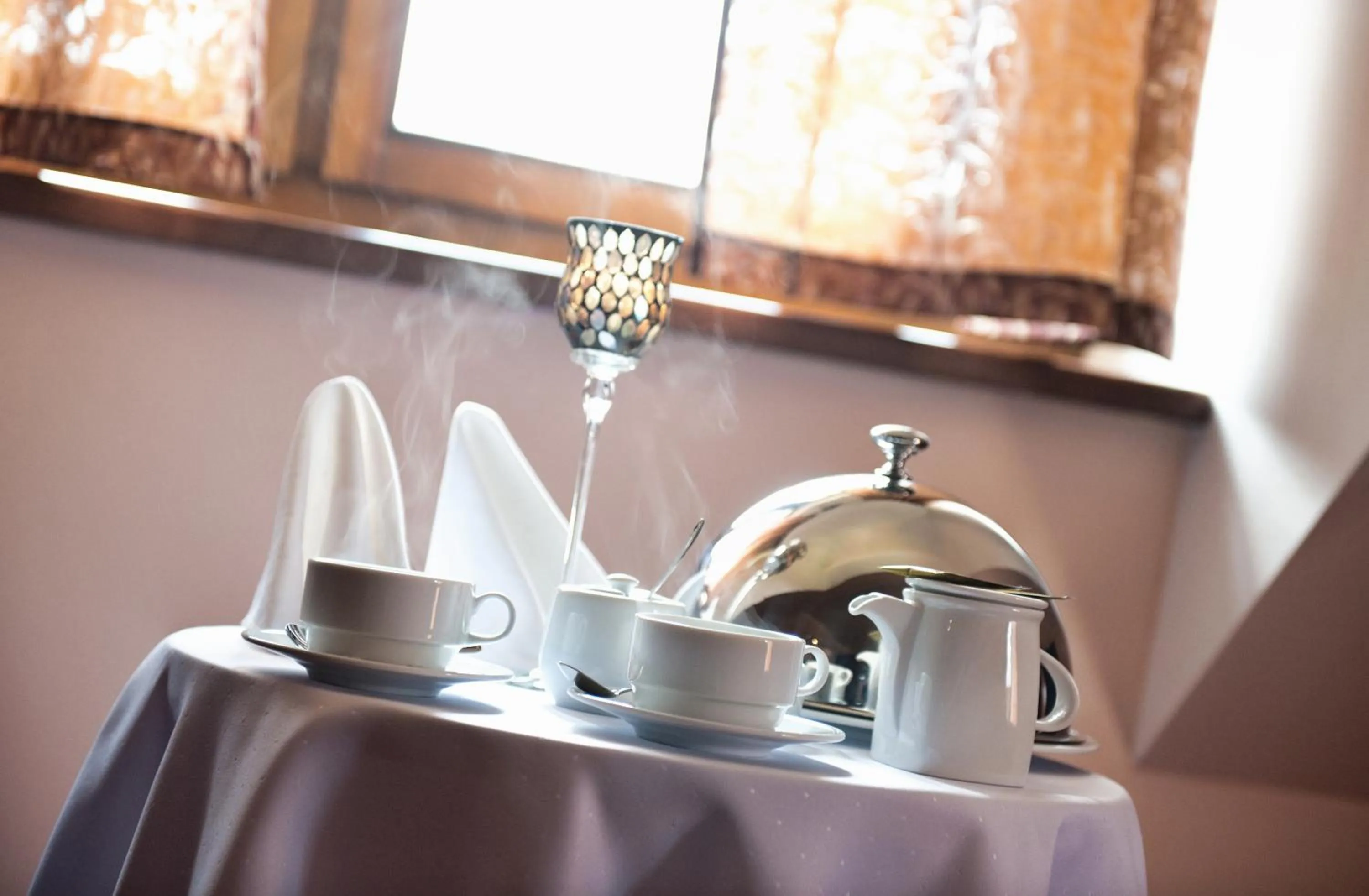 Seating area in Hotel Concordia