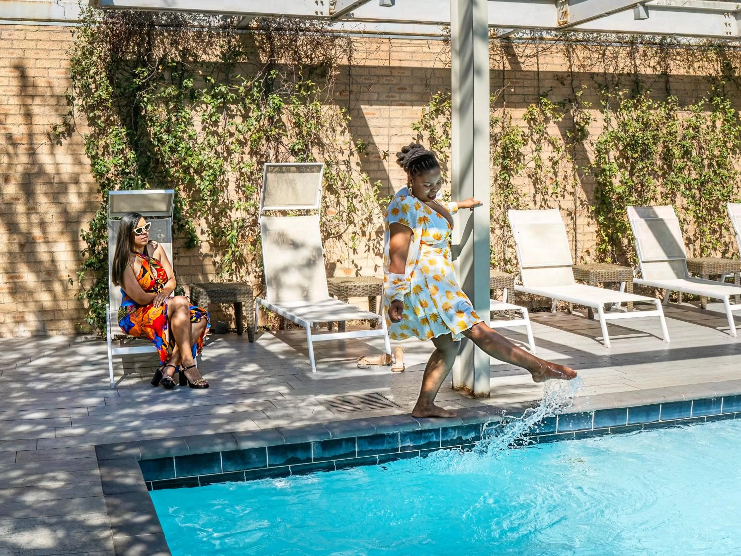 Swimming pool in ONOMO Hotel Durban