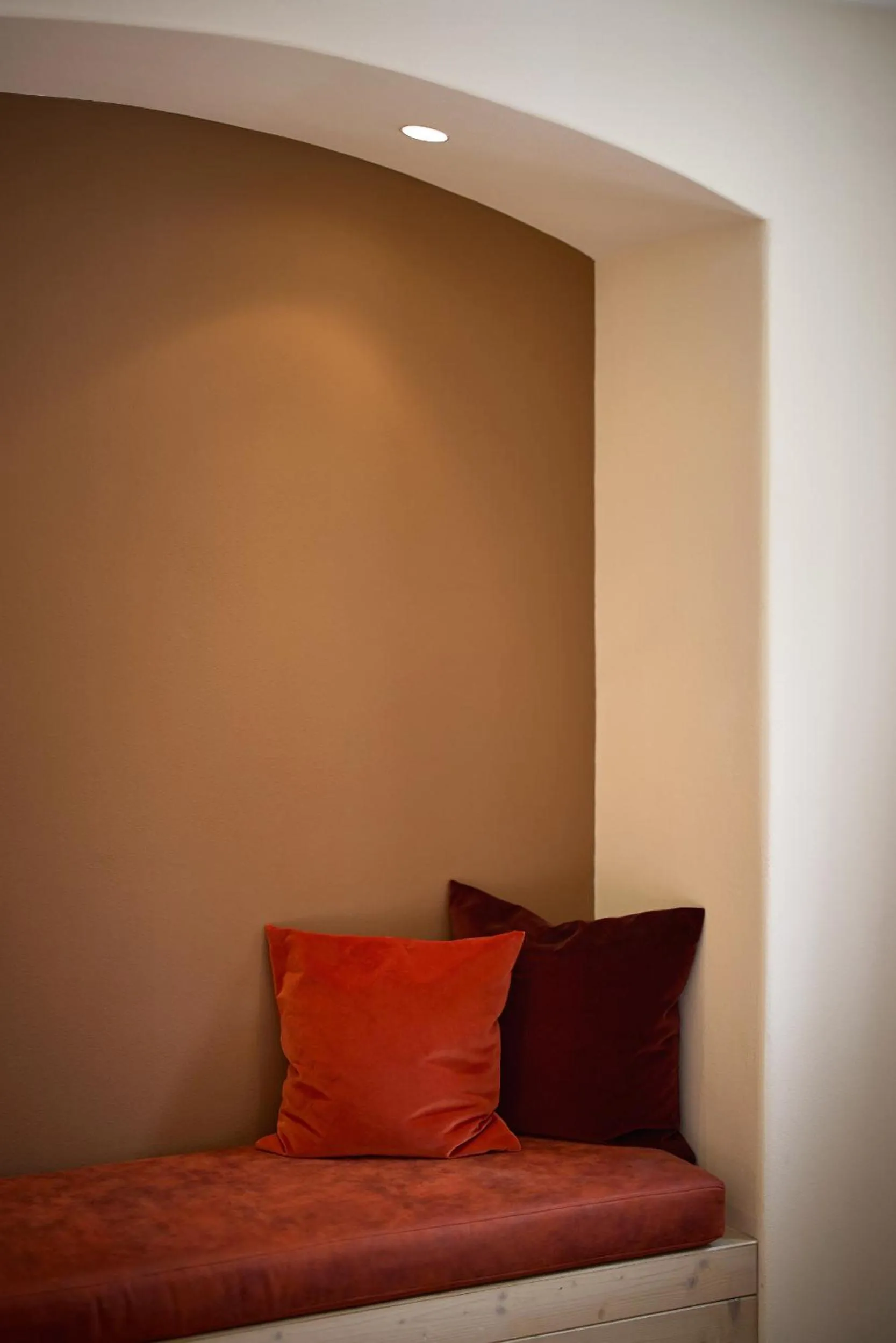 Decorative detail, Bed in Dolomit Boutique Hotel