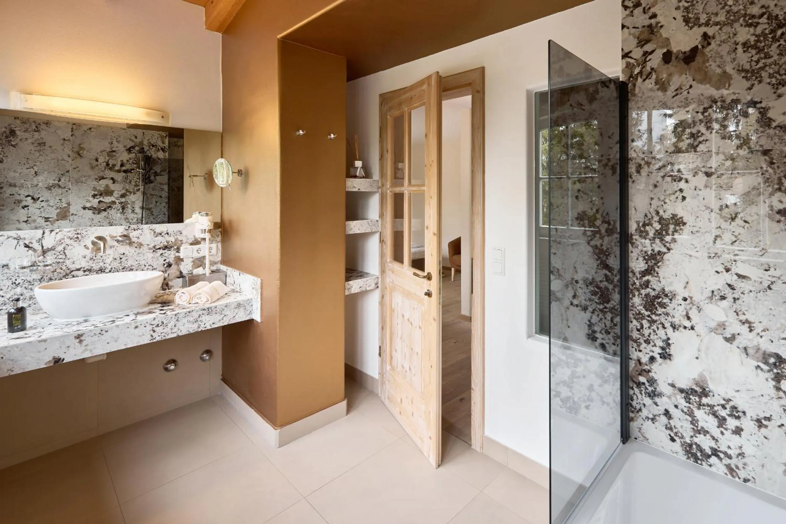 Bathroom in Dolomit Boutique Hotel