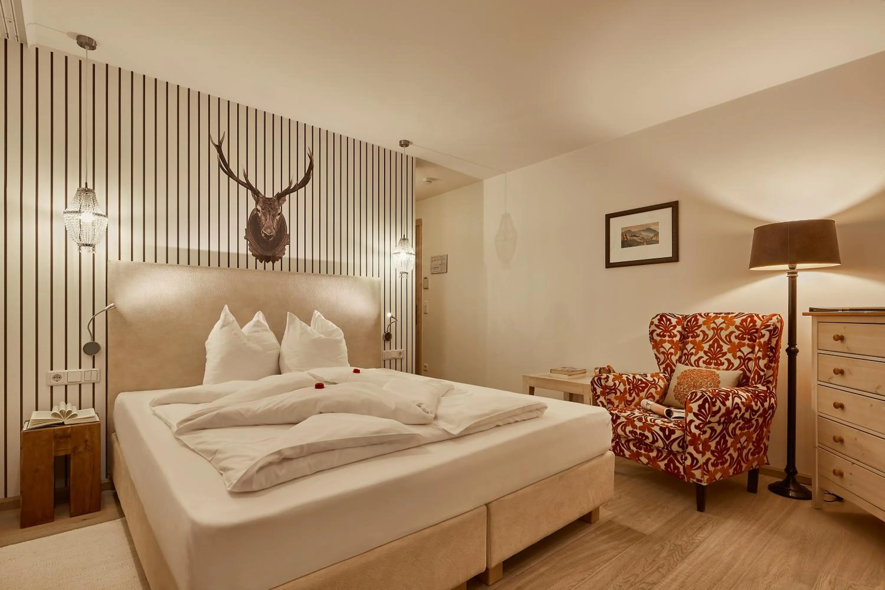 Bed in Dolomit Boutique Hotel