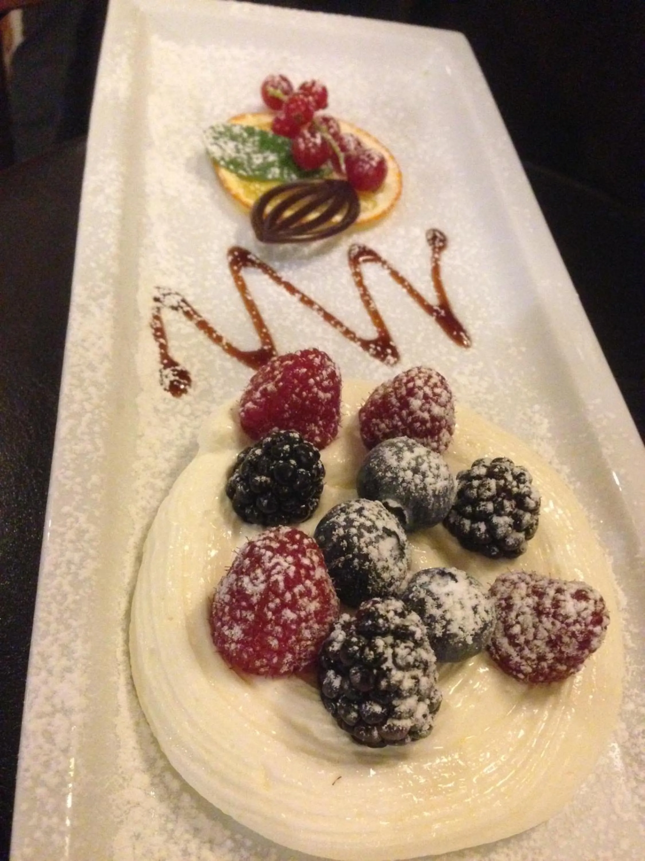 Food close-up in Dolomit Boutique Hotel