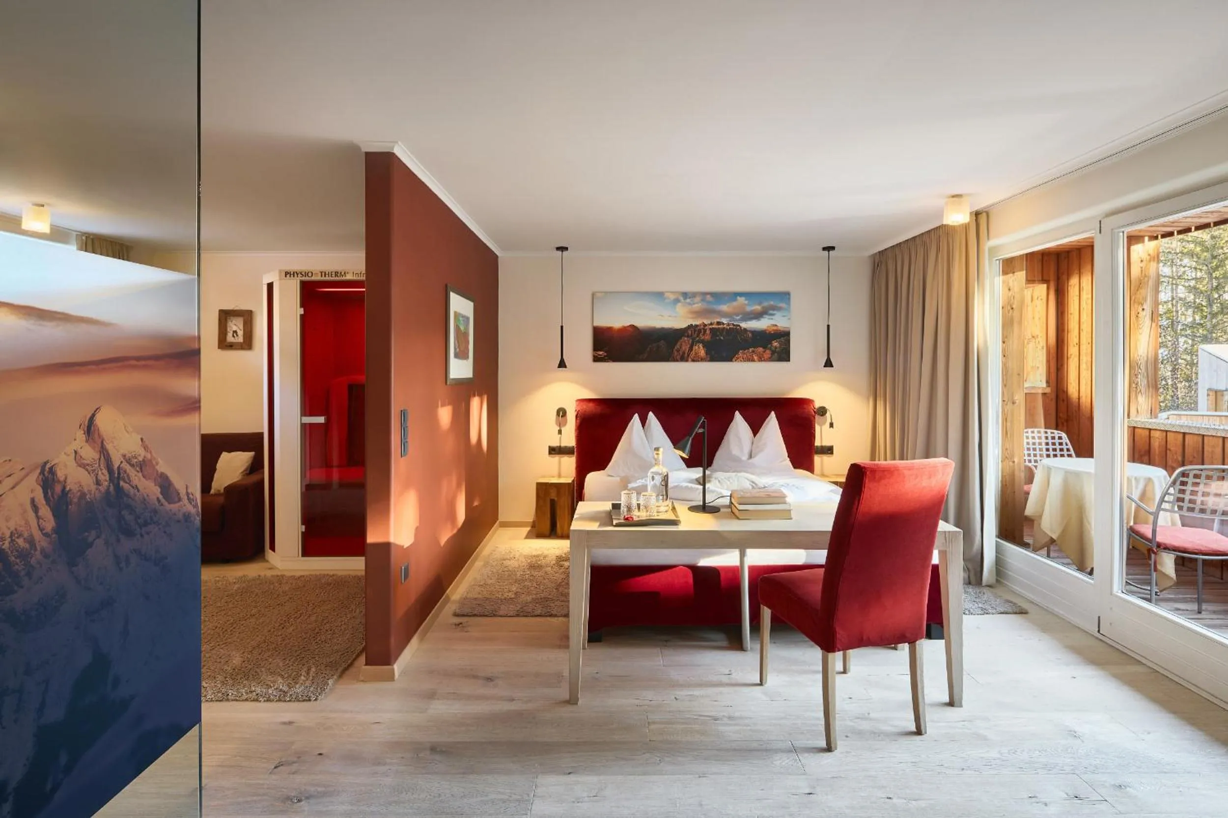 Bedroom in Dolomit Boutique Hotel