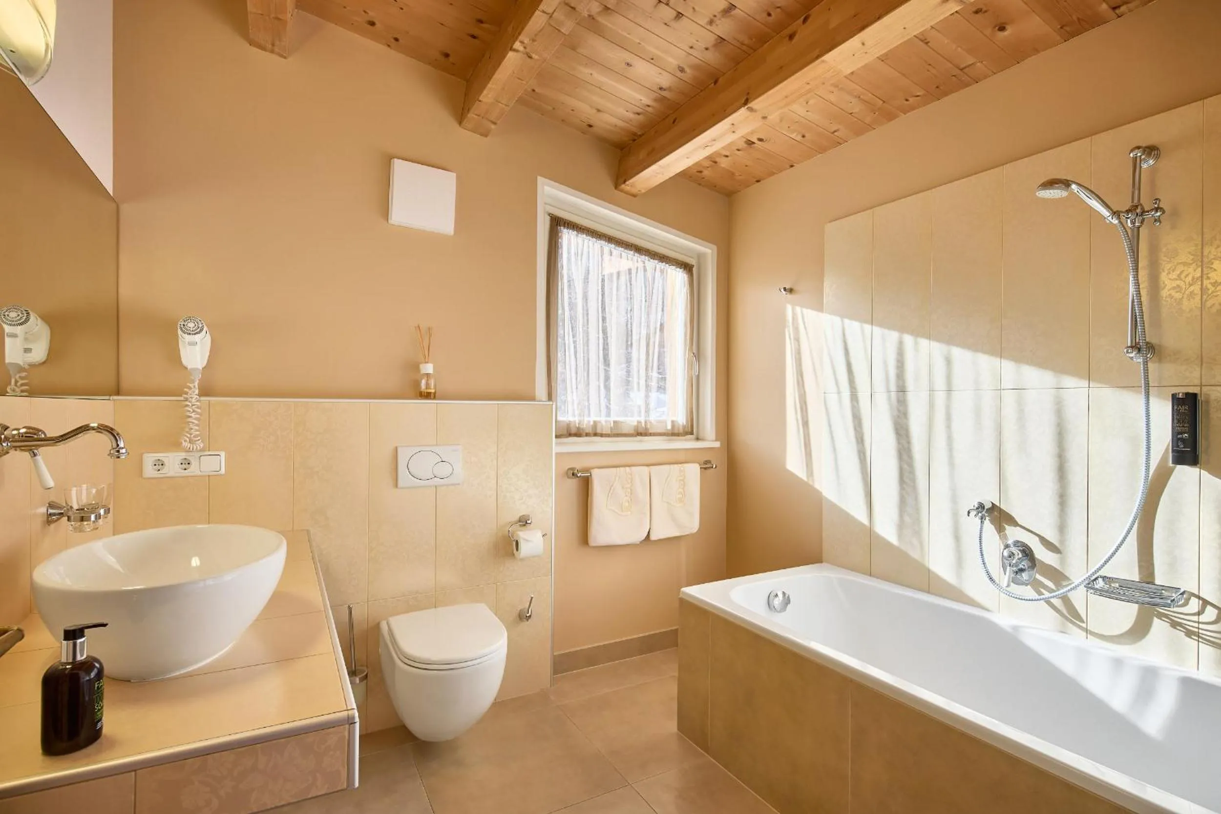 Toilet in Dolomit Boutique Hotel