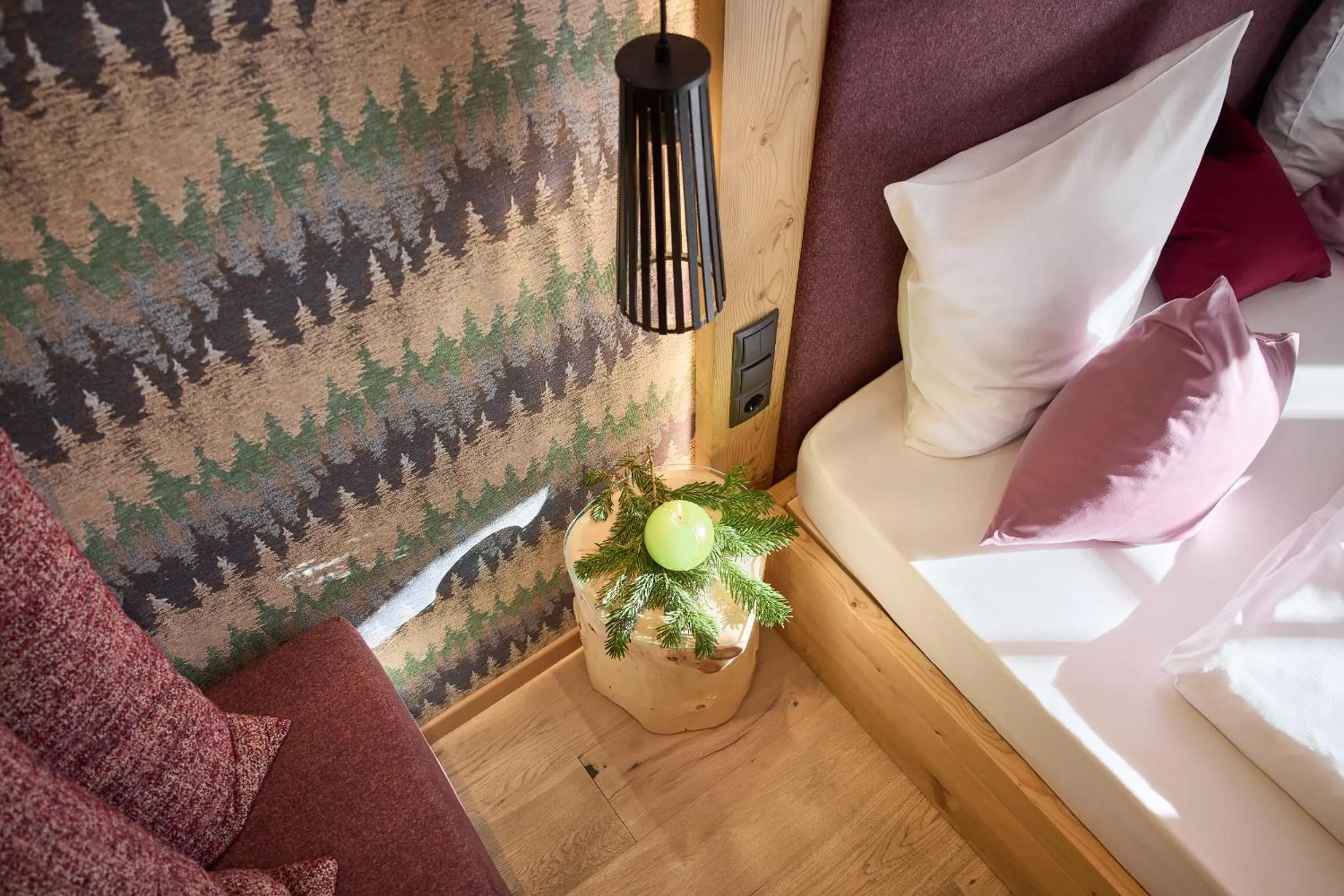 Bed in Dolomit Boutique Hotel