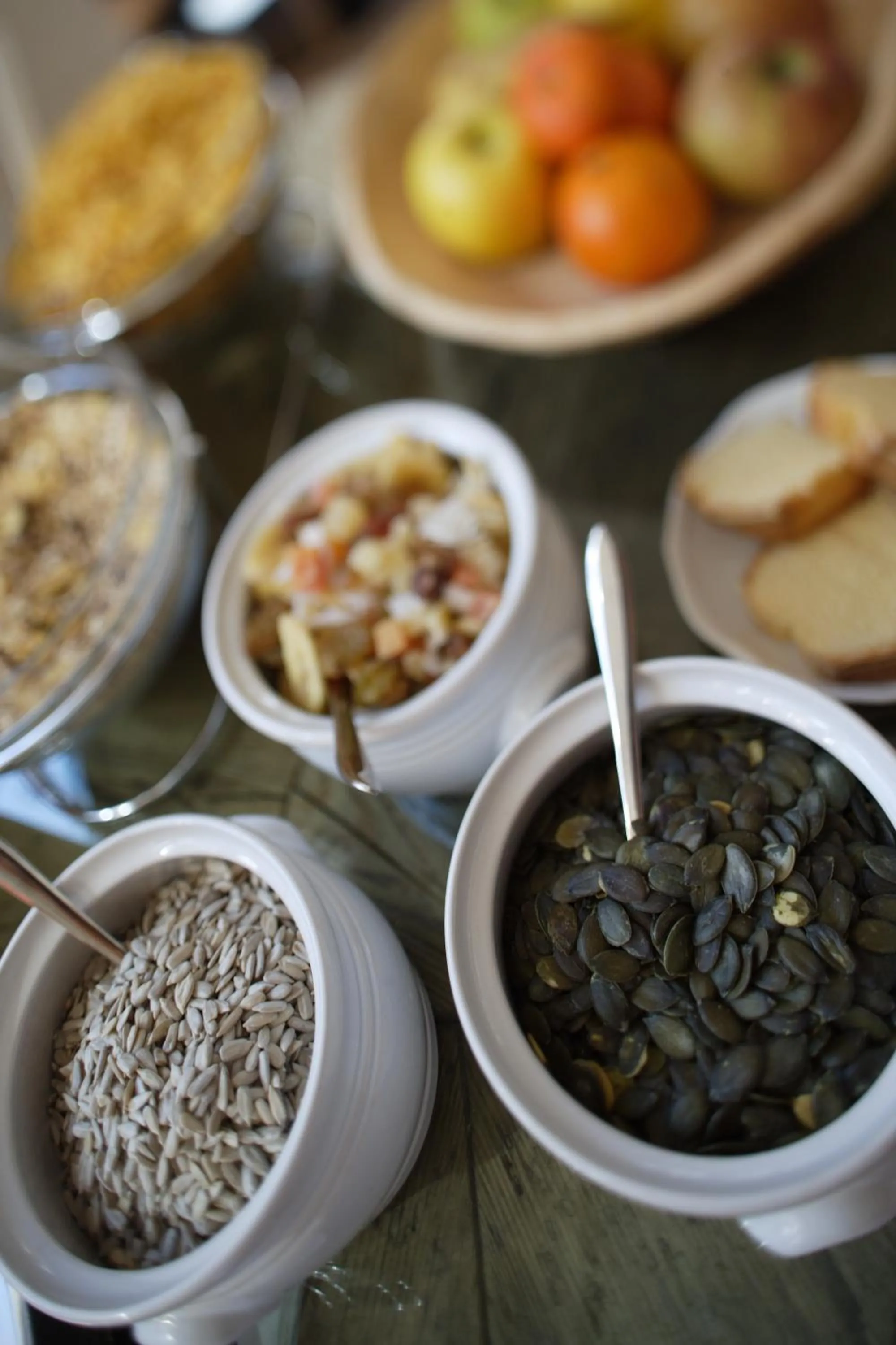 Continental breakfast in Dolomit Boutique Hotel