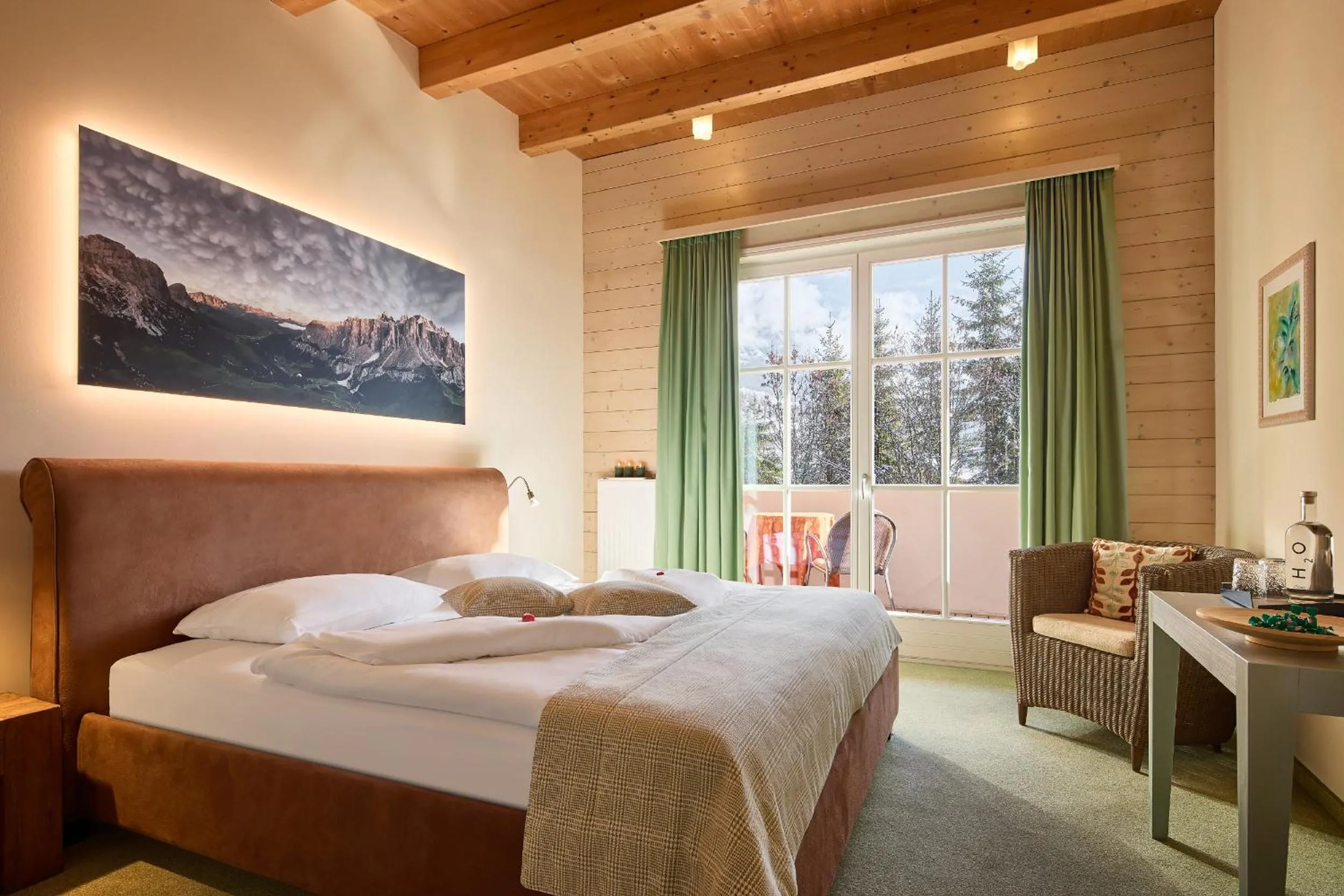 Bedroom, Bed in Dolomit Boutique Hotel