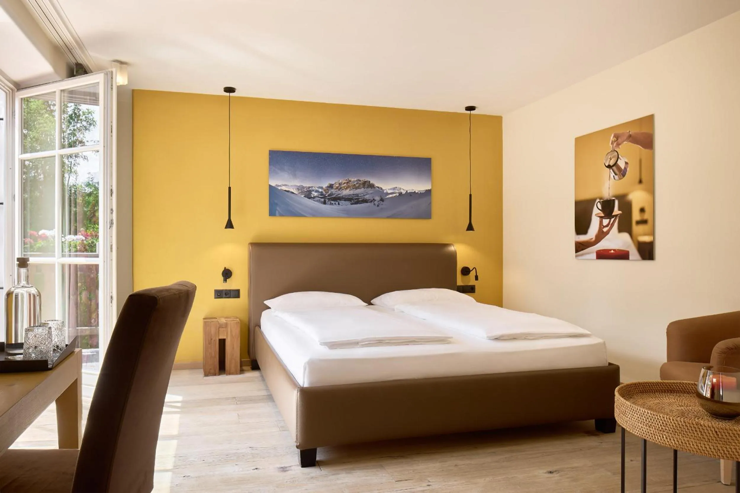 Photo of the whole room, Bed in Dolomit Boutique Hotel