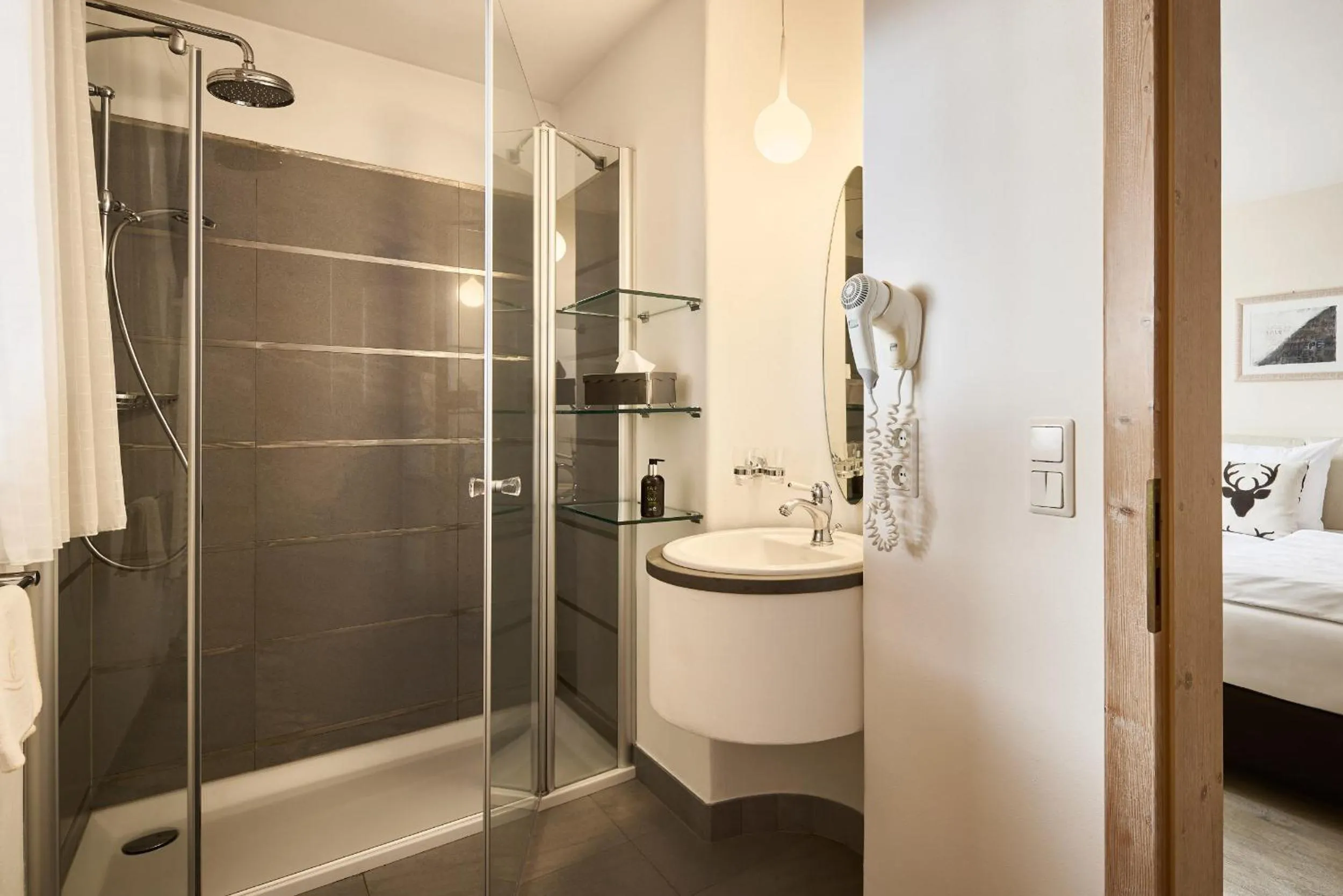 Bathroom in Dolomit Boutique Hotel